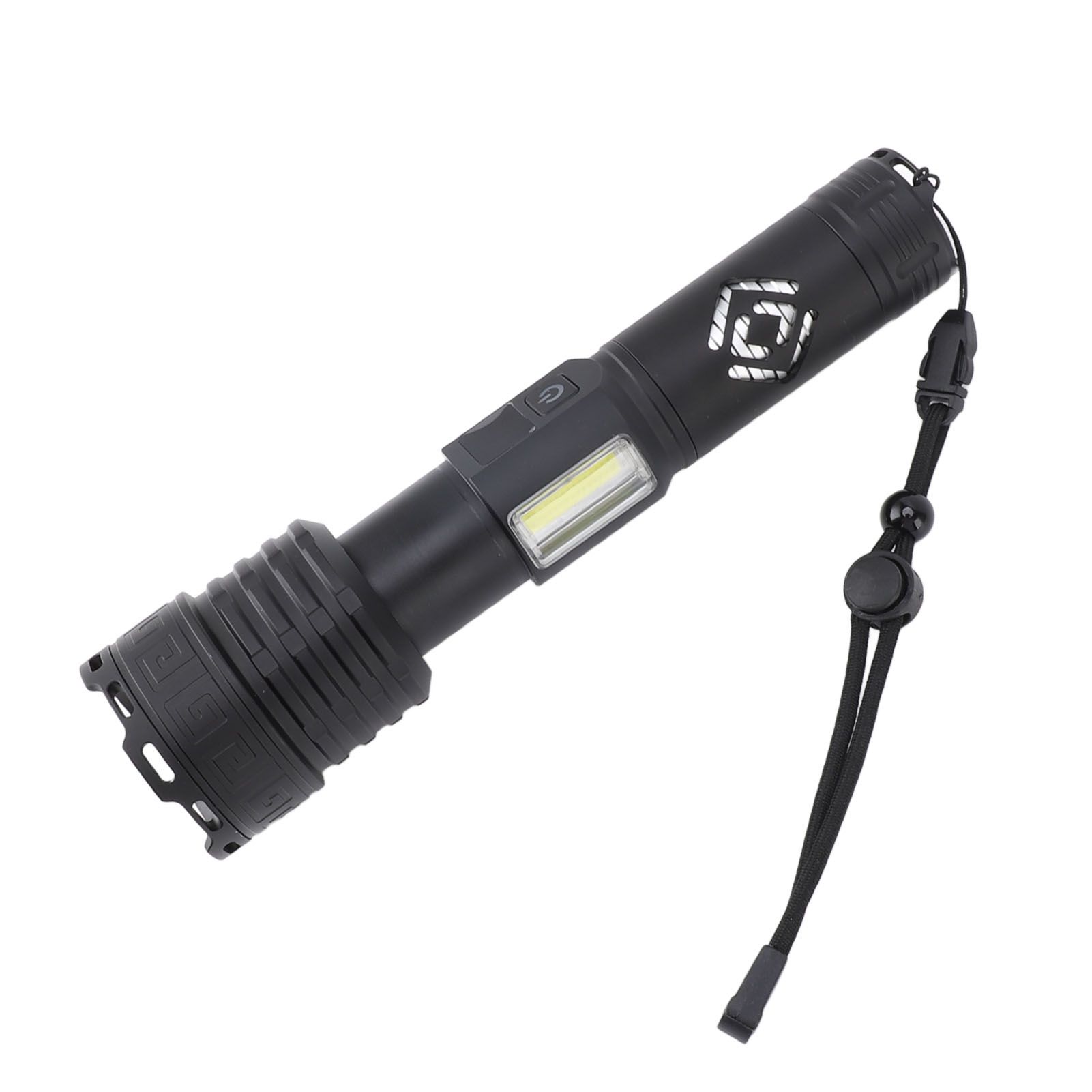 Rechargeable Flashlight 40000LM High Brightness 3000M Range Zoomable Super view 4