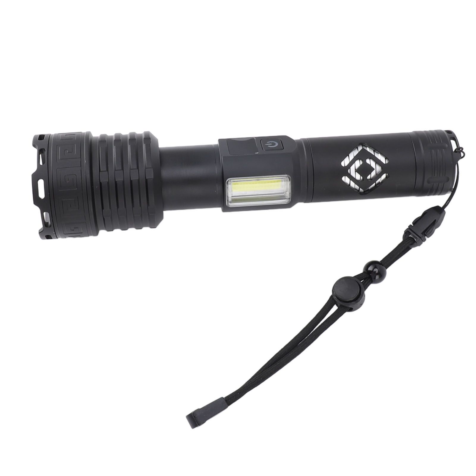Rechargeable Flashlight 40000LM High Brightness 3000M Range Zoomable Super view 6