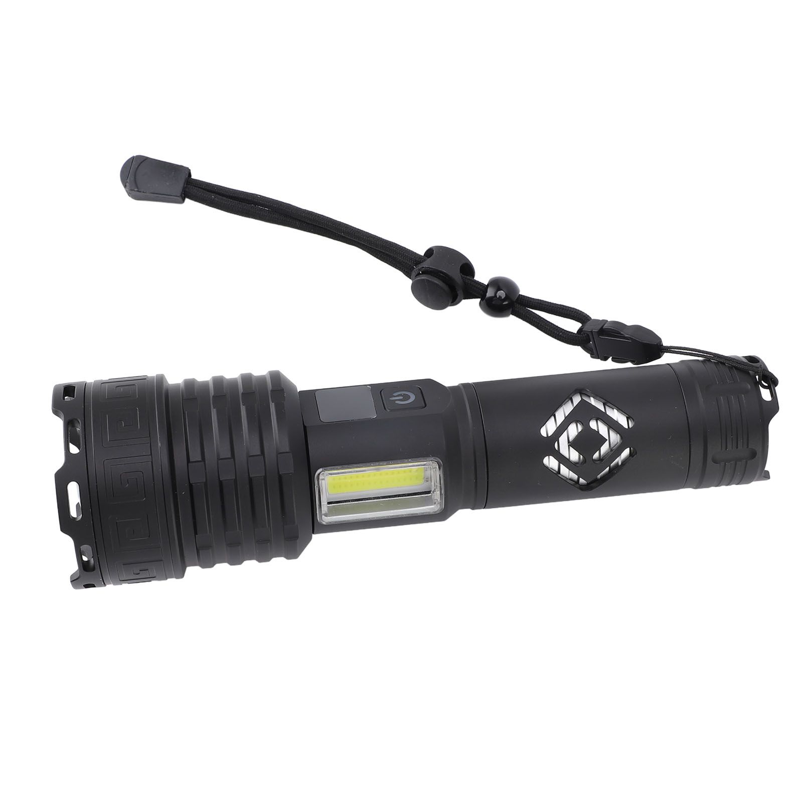 Rechargeable Flashlight 40000LM High Brightness 3000M Range Zoomable Super view 8