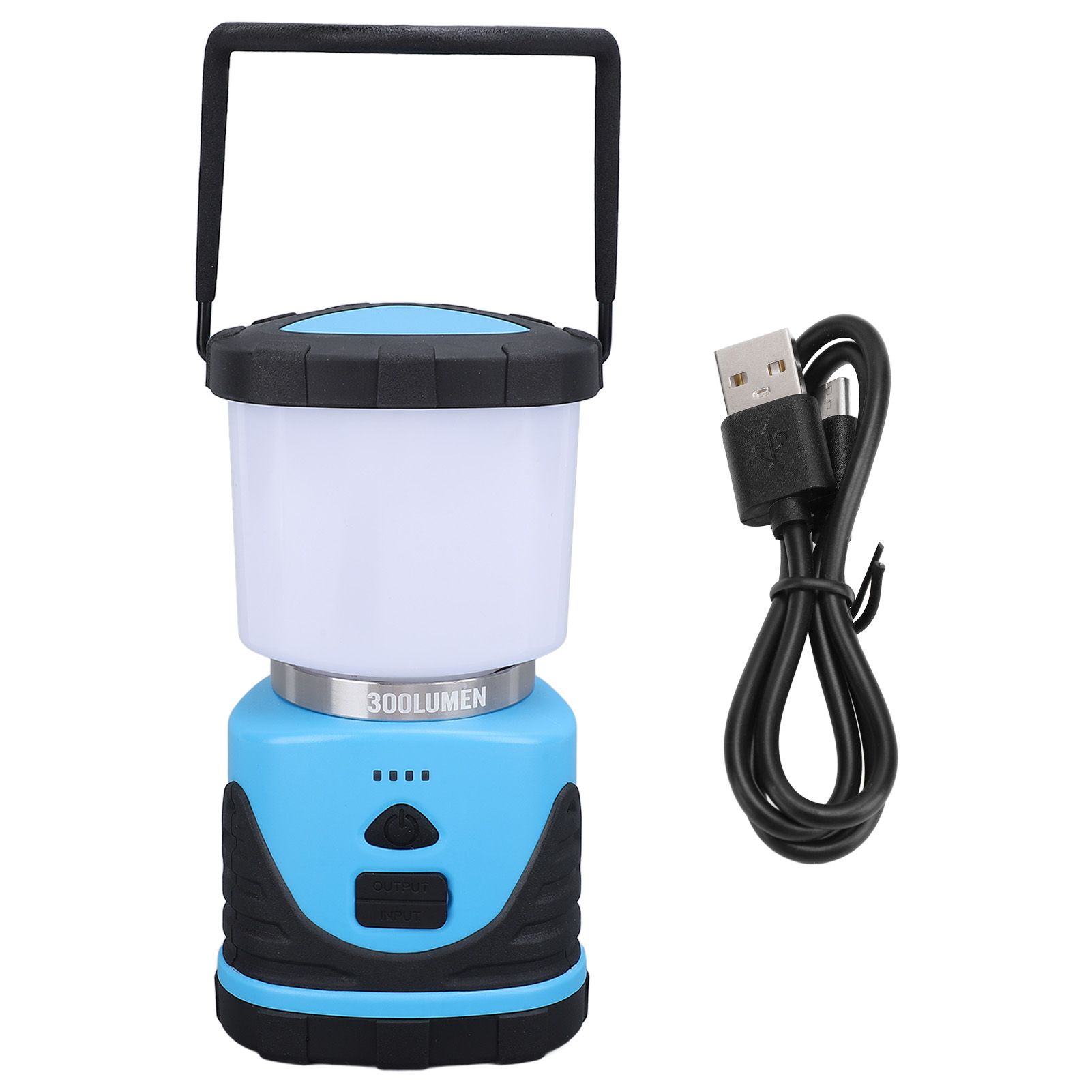 Camping Lantern 300LM 3 Modes IP65 Waterproof USB Rechargeable Portable Tent view 3