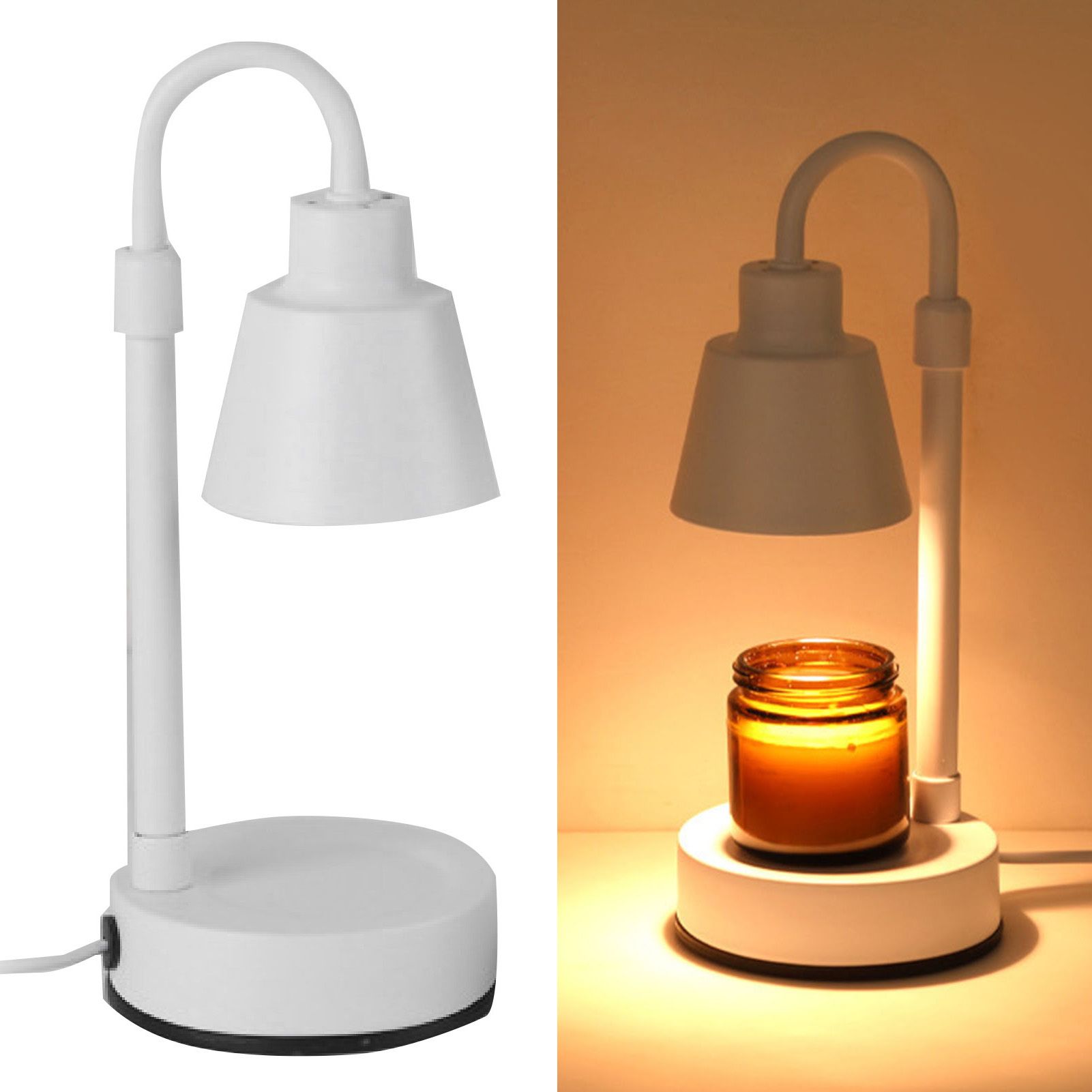 Candle Warmer Lamp Dimmable Timer Adjustable Height Retro Decorative Candle view 6