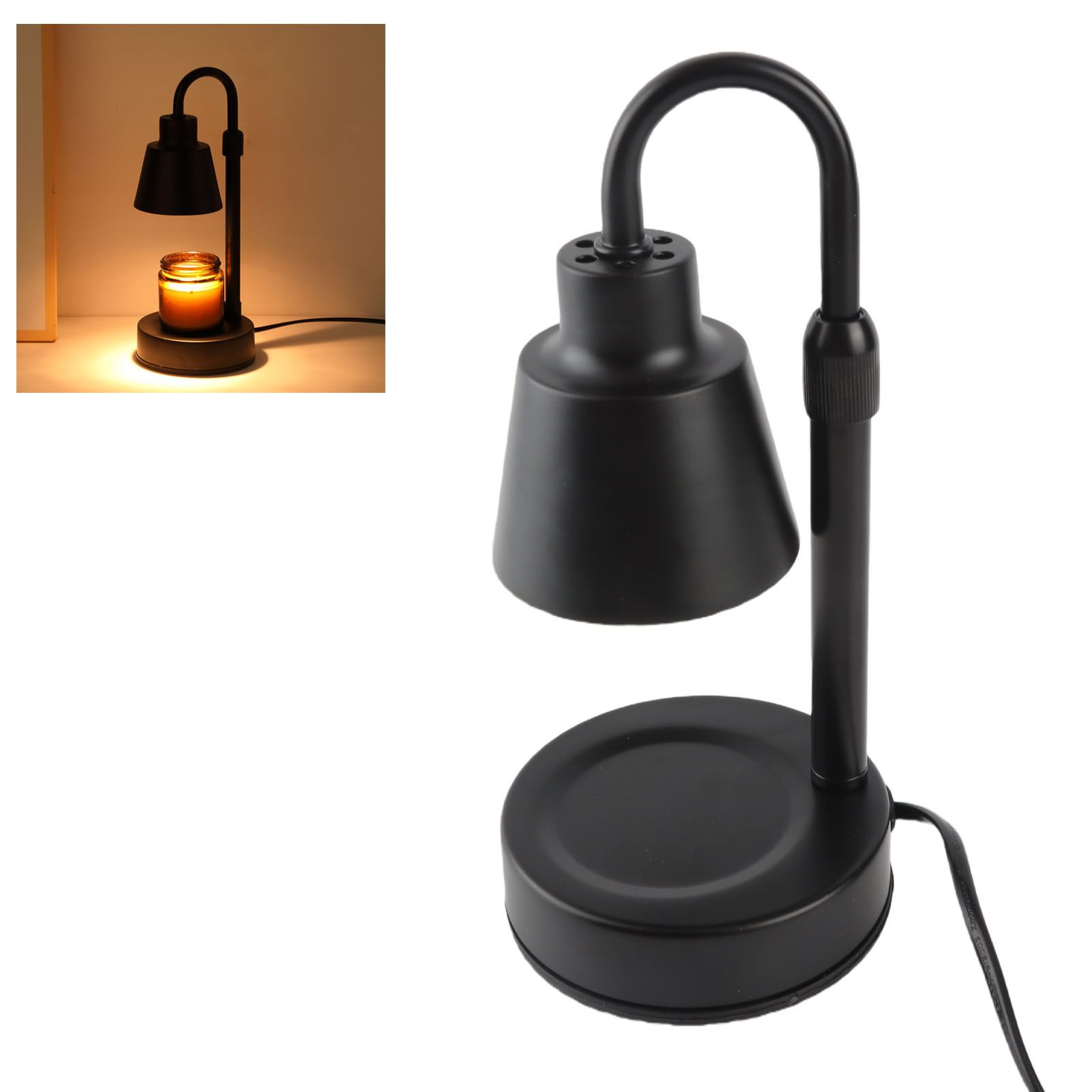 Candle Warmer Lamp Dimmable Timer Adjustable Height Retro Decorative Candle view 11