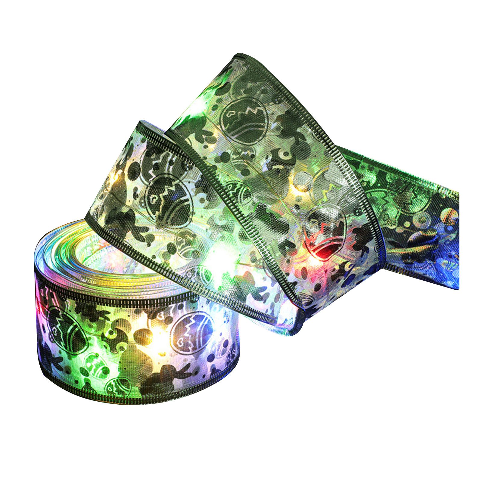 Decorative Ribbon Lamps LED Fairy Strings Lights Christmas Tree Ribbon Lights view 2