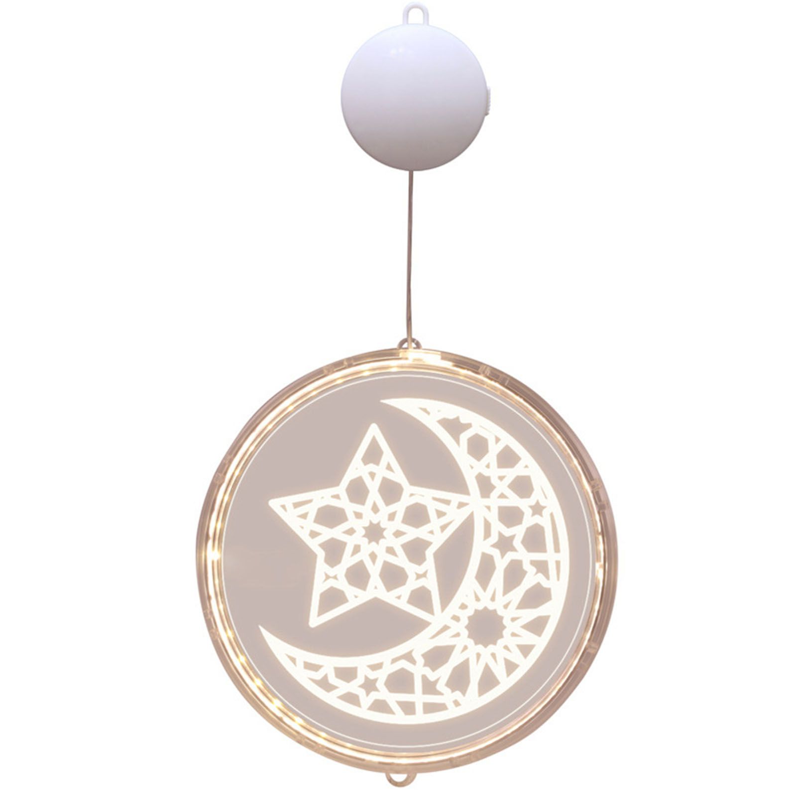 Star Moon Hanging Ambient Light High Brightness LED Decorative Moon Star Fairy view 3