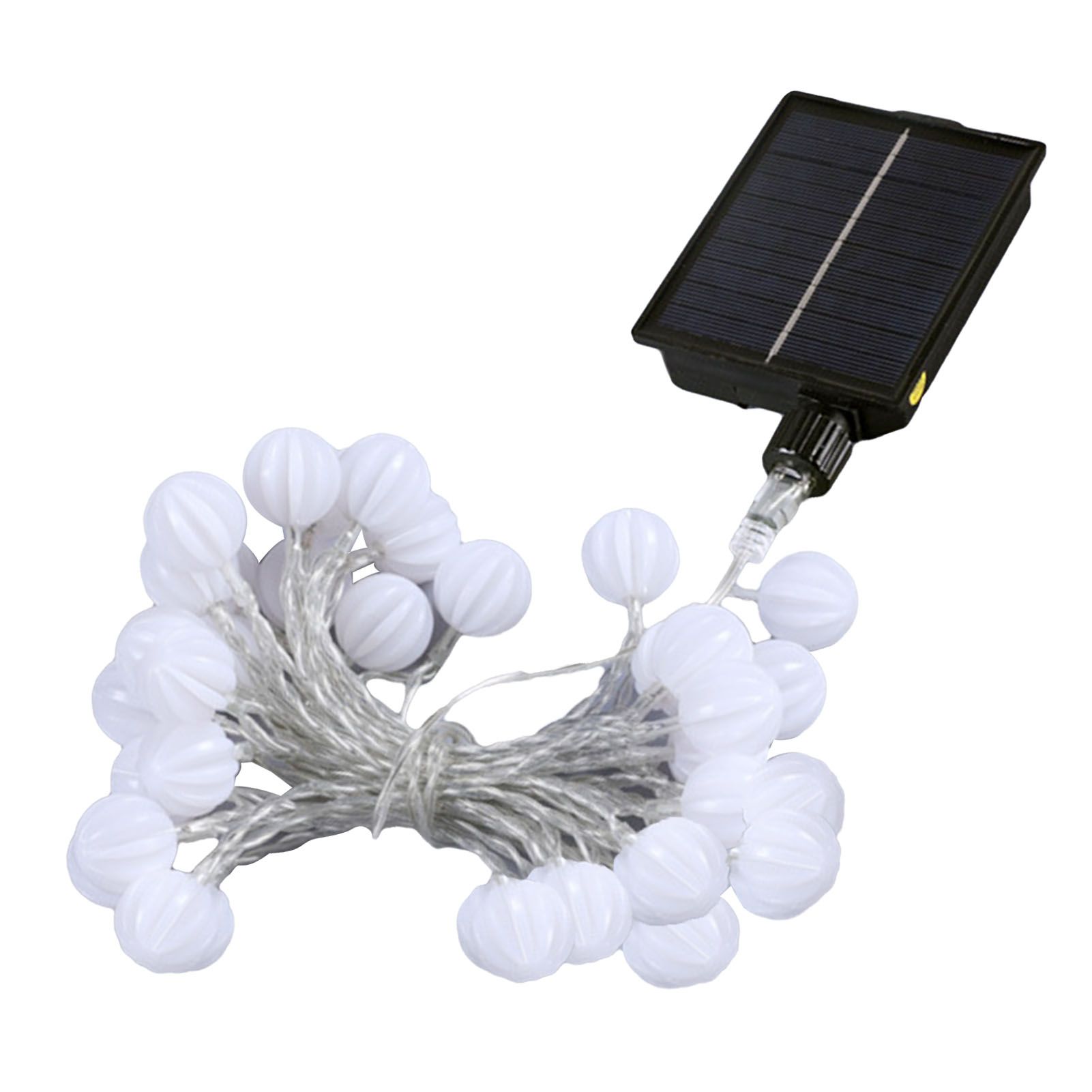 80 LED String Light Round Ball Shape Waterproof Solar String Light for Outdoor view 6