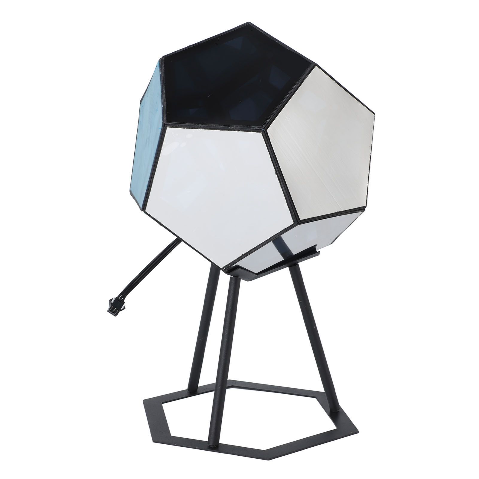 LED Dodecahedron Light USB Powered Music Sync Color Changing Colorful Ambient view 8