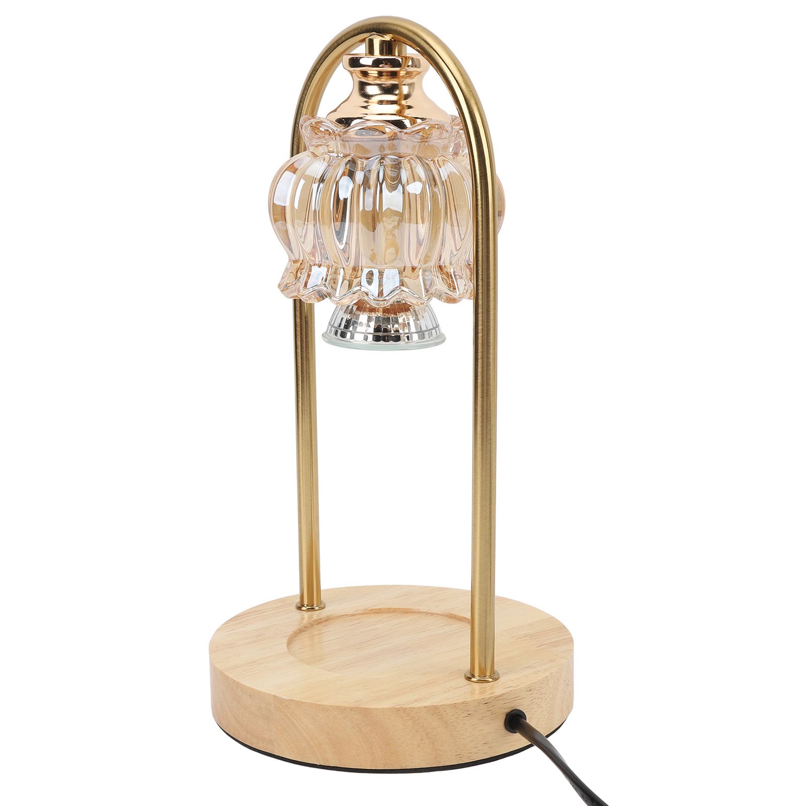 Candle Warmer Lamp Glass Dimmable Electric Scented Wax Melter with 2 50W Bulbs view 2