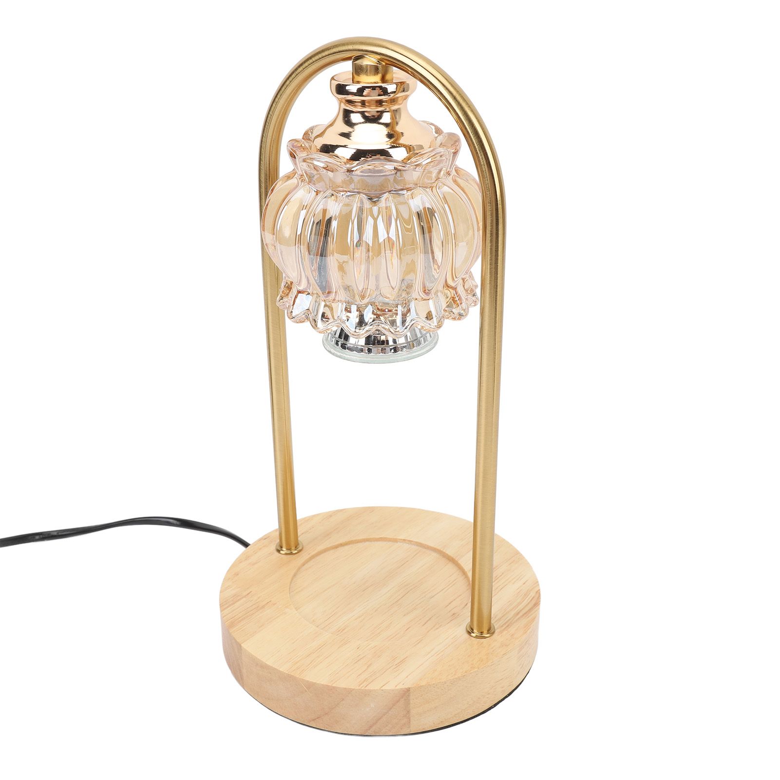 Candle Warmer Lamp Glass Dimmable Electric Scented Wax Melter with 2 50W Bulbs view 4