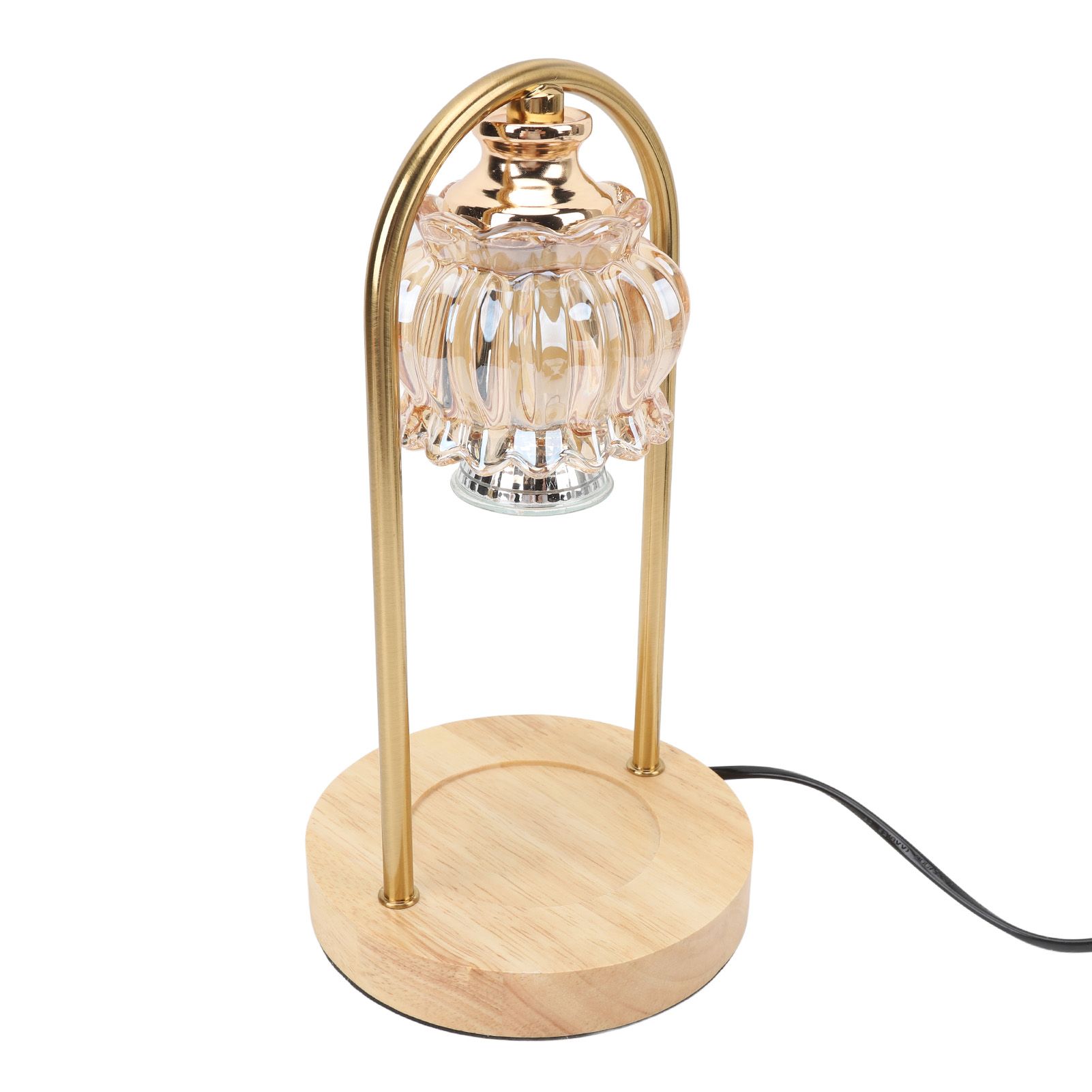 Candle Warmer Lamp Glass Dimmable Electric Scented Wax Melter with 2 50W Bulbs view 6
