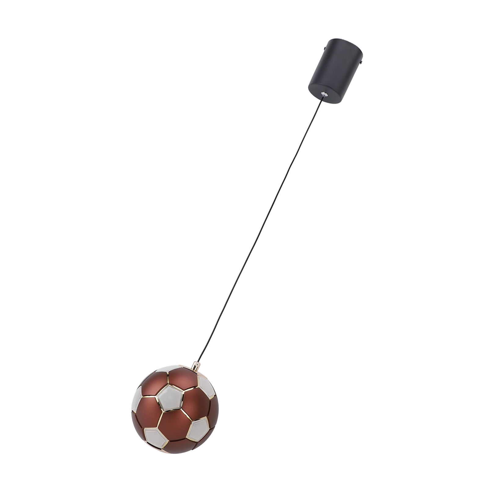 Soccer Ceiling Light Hanging LED Football Pendant Light for Bedrooms Living view 6