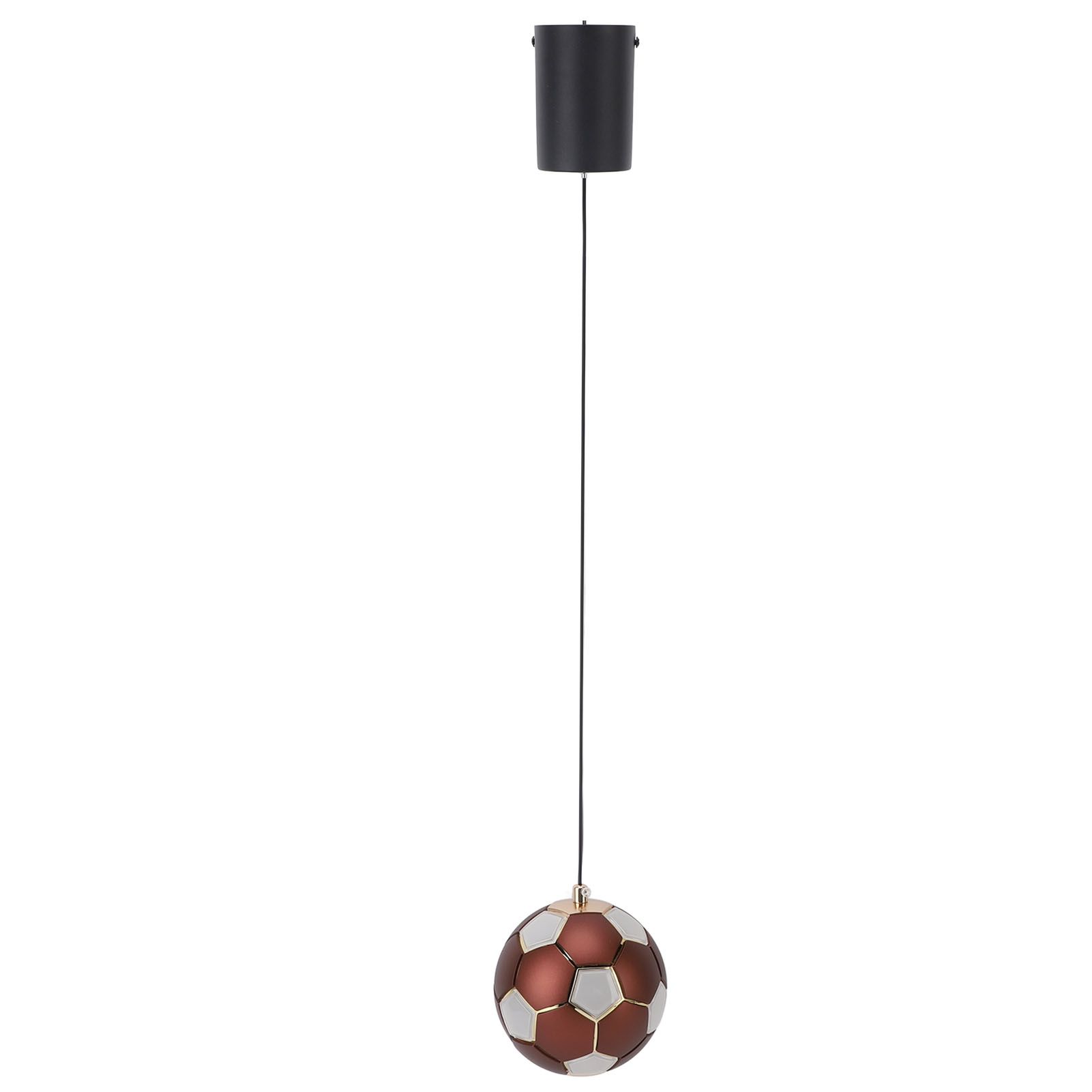Soccer Ceiling Light Hanging LED Football Pendant Light for Bedrooms Living view 12
