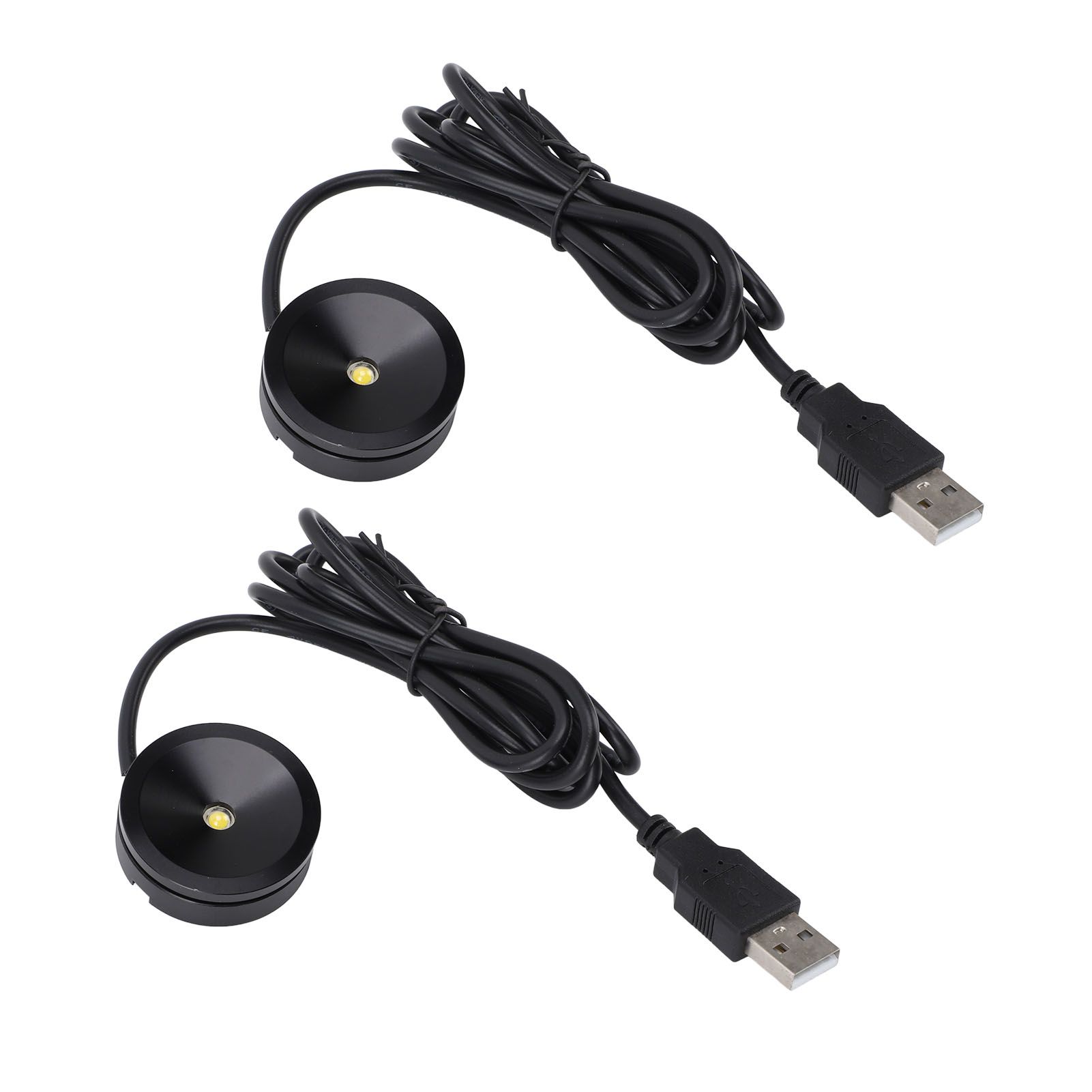 2PCS Mini LED Spotlights Indoor Aluminum USB 5V Round LED Accent Light for view 12