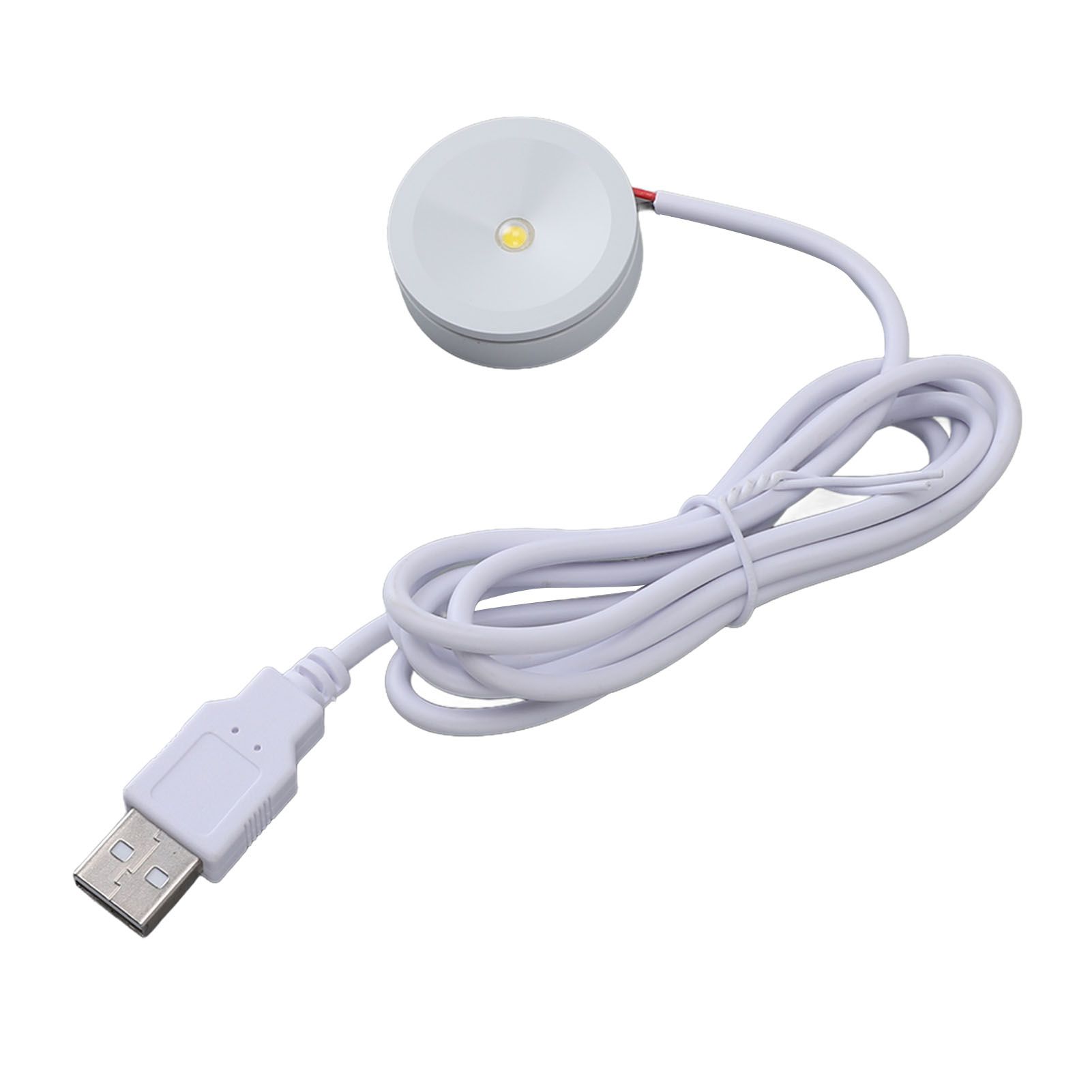2 Sets Mini Spotlight 5V 1W USB LED Round Eye Caring with 4.3ft Wire Jewelry view 8