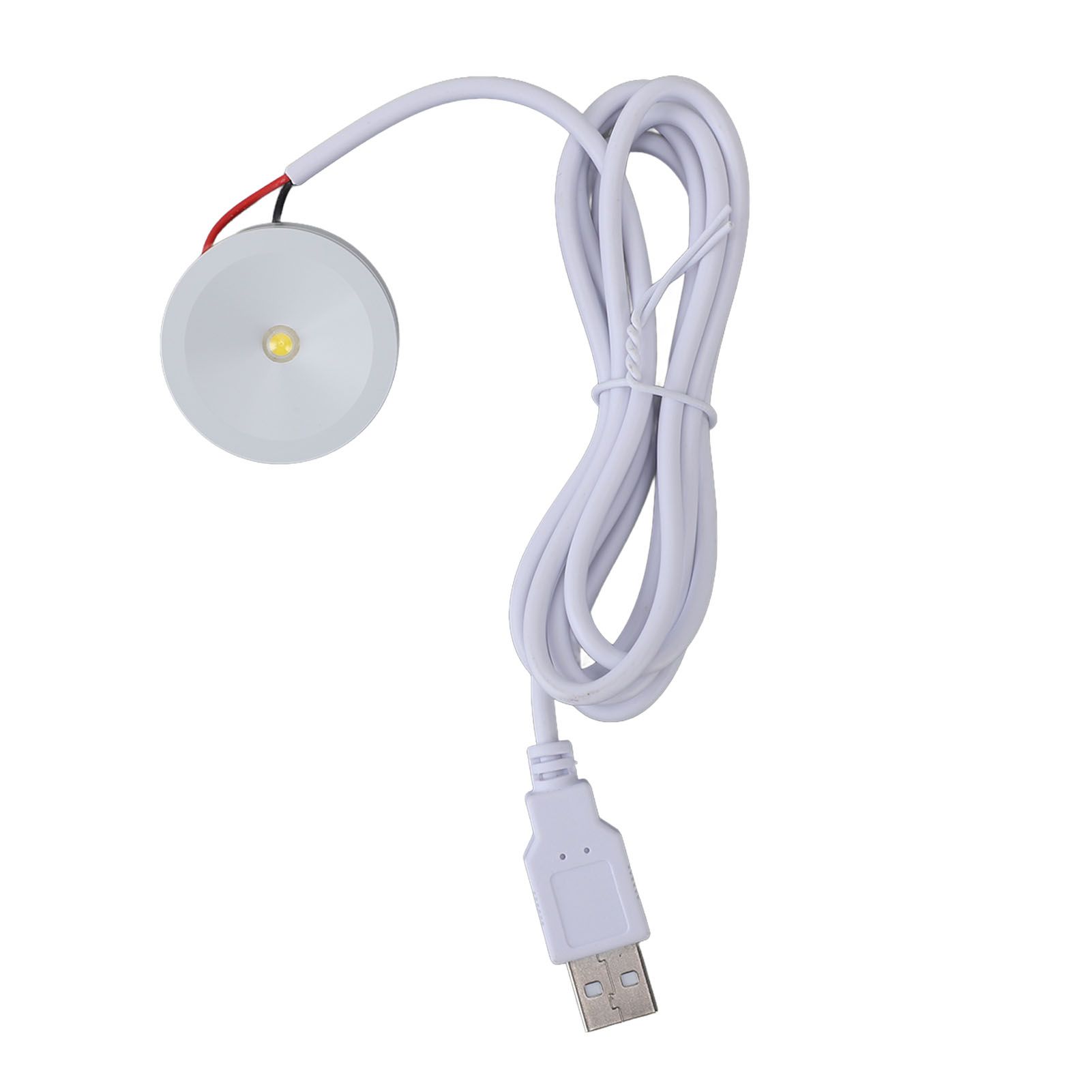 2 Sets Mini Spotlight 5V 1W USB LED Round Eye Caring with 4.3ft Wire Jewelry view 12