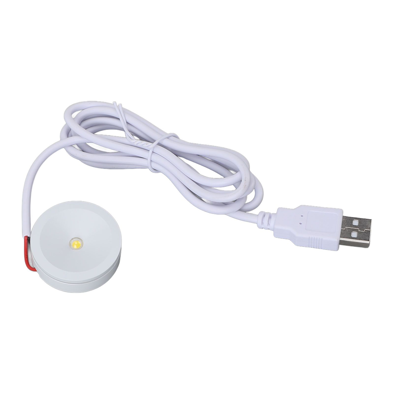 2 Sets Mini Spotlight 5V 1W USB LED Round Eye Caring with 4.3ft Wire Jewelry — image 1