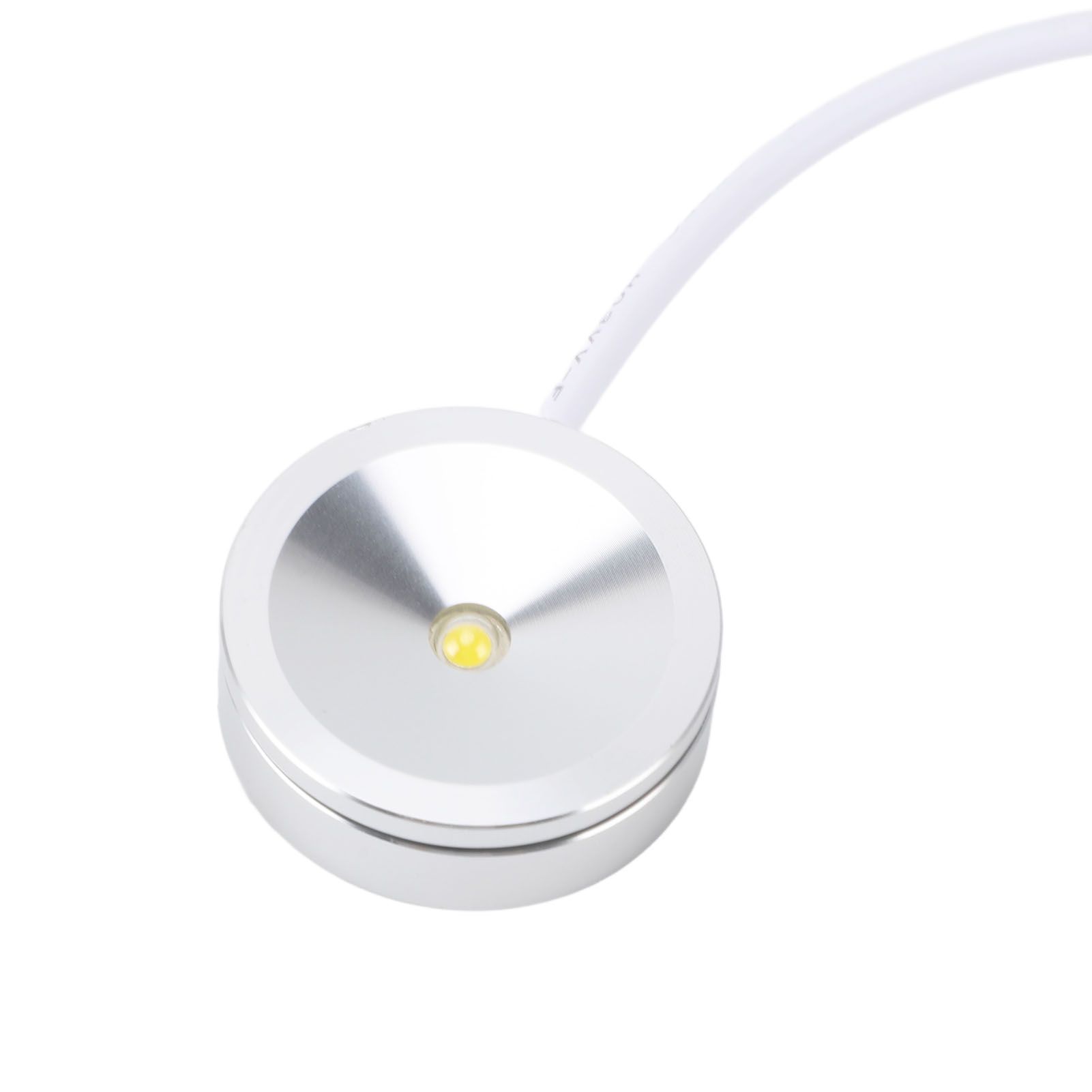 Display Spotlight Round USB Plug in Small LED Showcase Lamp with 4.2ft Cable view 7