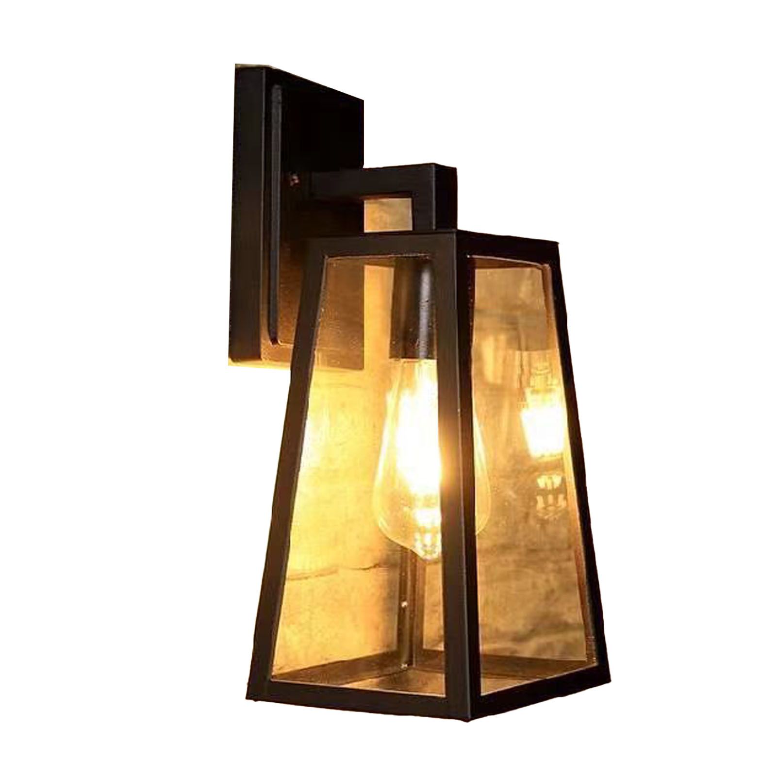 Industrial Wall Lamp Iron Bedside Balcony Porch Light Retro Wall Lamps for — image 1