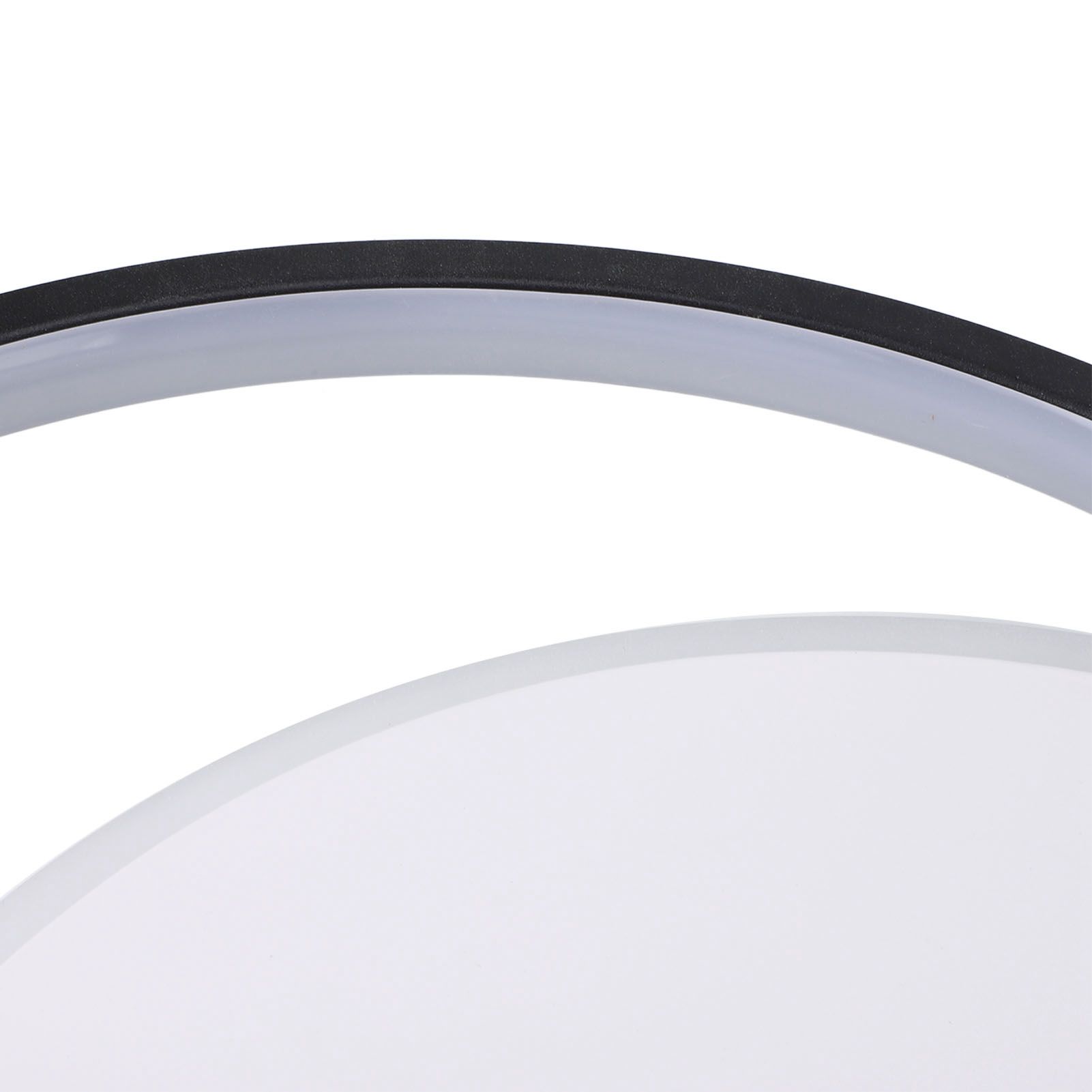 Modern LED Ceiling Light Dimmable Round Flush Mount Lighting Fixture Ceiling view 5