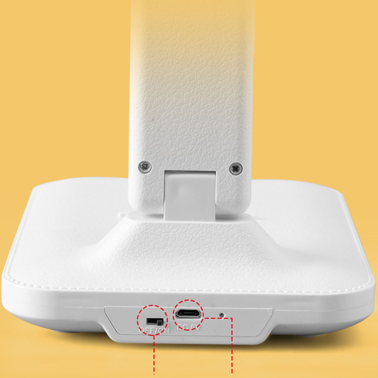 Folding Reading Lamp Eye Friendly 3 Colors Stepless Dimmable LED Desk Lamp for view 2