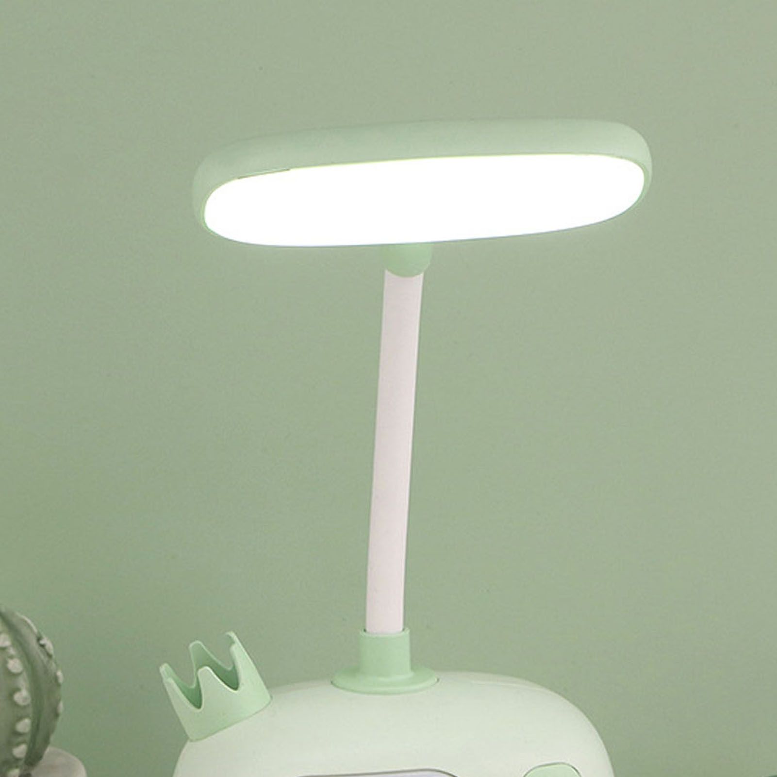 LED Desk Lamp High Brightness Adjustable Rechargeable Bedside Table Night view 8