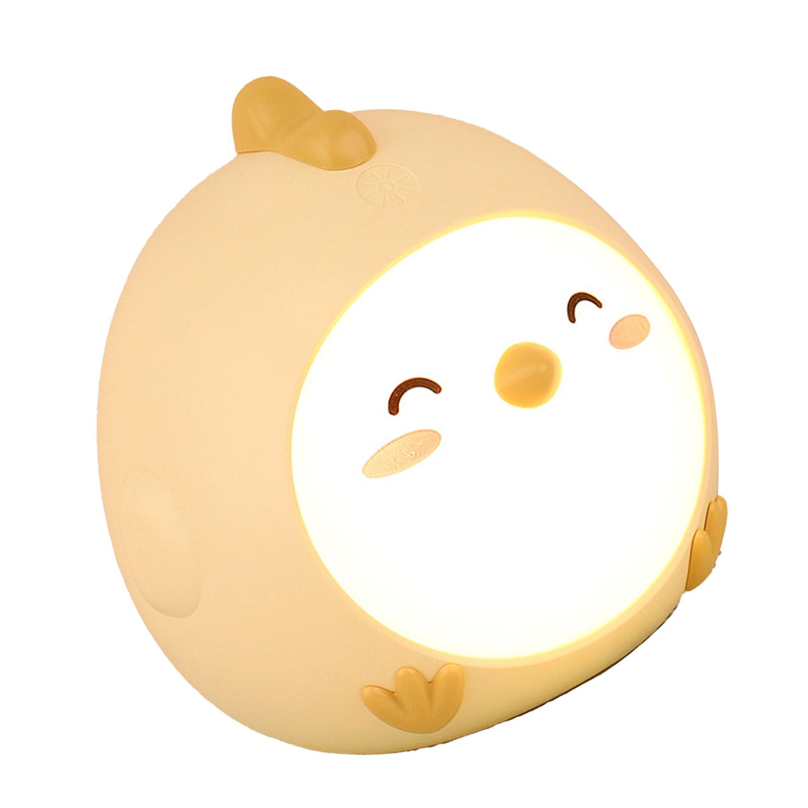 Chicken Touch Night Light Cute Innovative LED Light USB Charging Bedside Lamp view 4