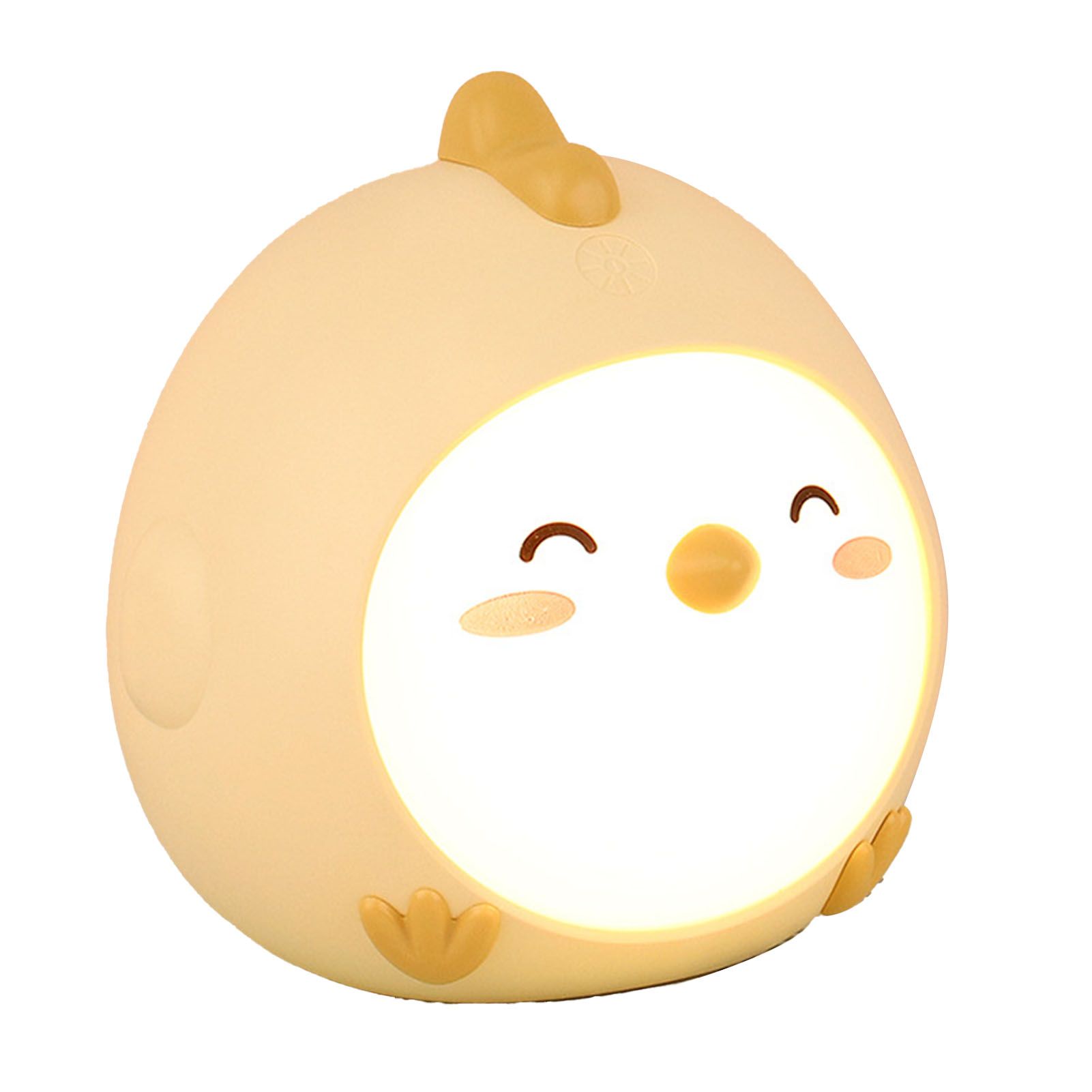 Chicken Touch Night Light Cute Innovative LED Light USB Charging Bedside Lamp view 6