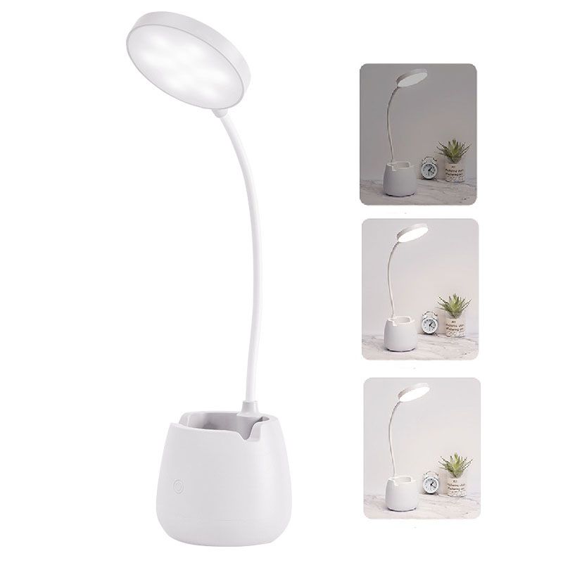 LED Desk Lamp High Brightness Eye Protective USB Rechargeable Bedside Lamp view 4