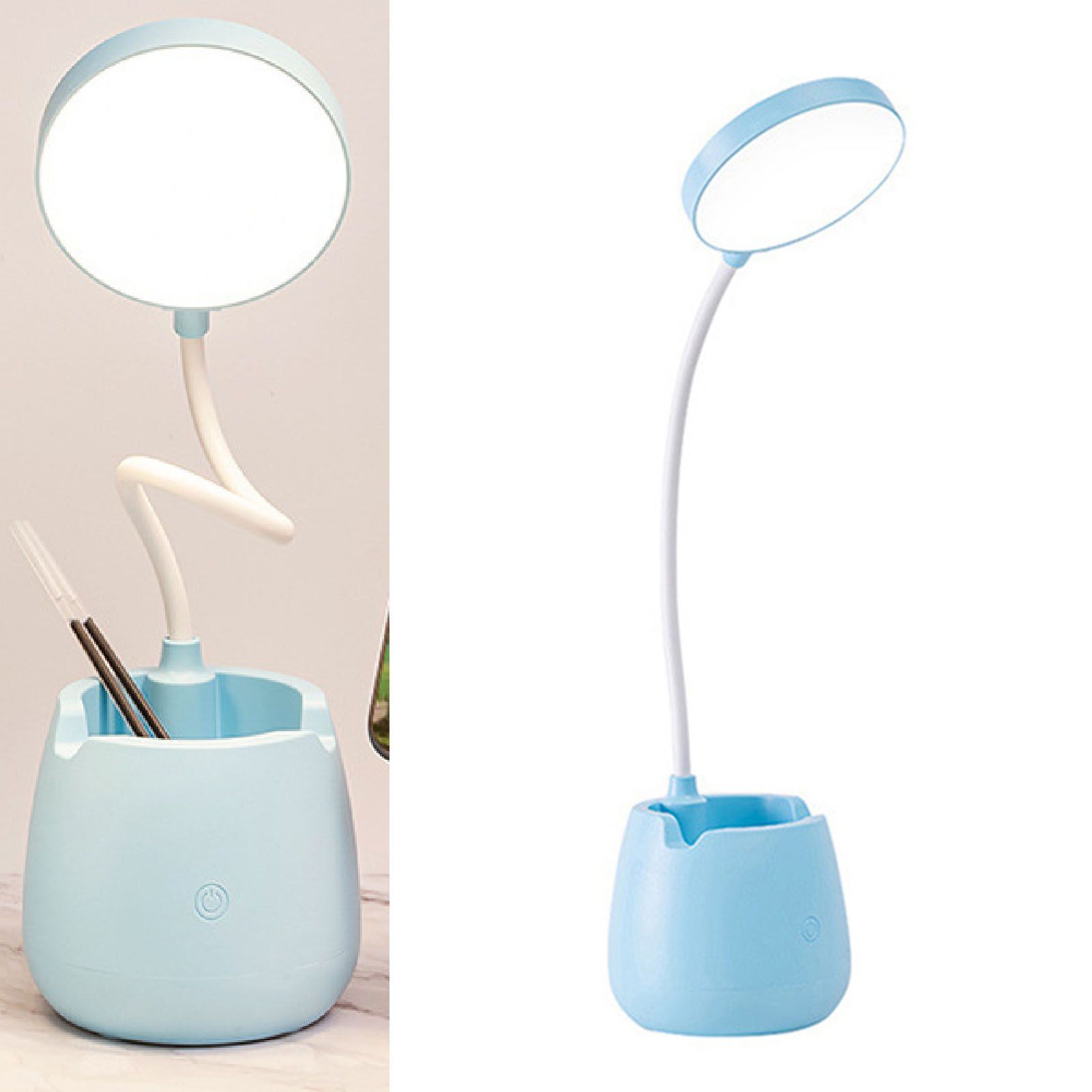 LED Desk Lamp High Brightness Eye Protective USB Rechargeable Bedside Lamp view 8