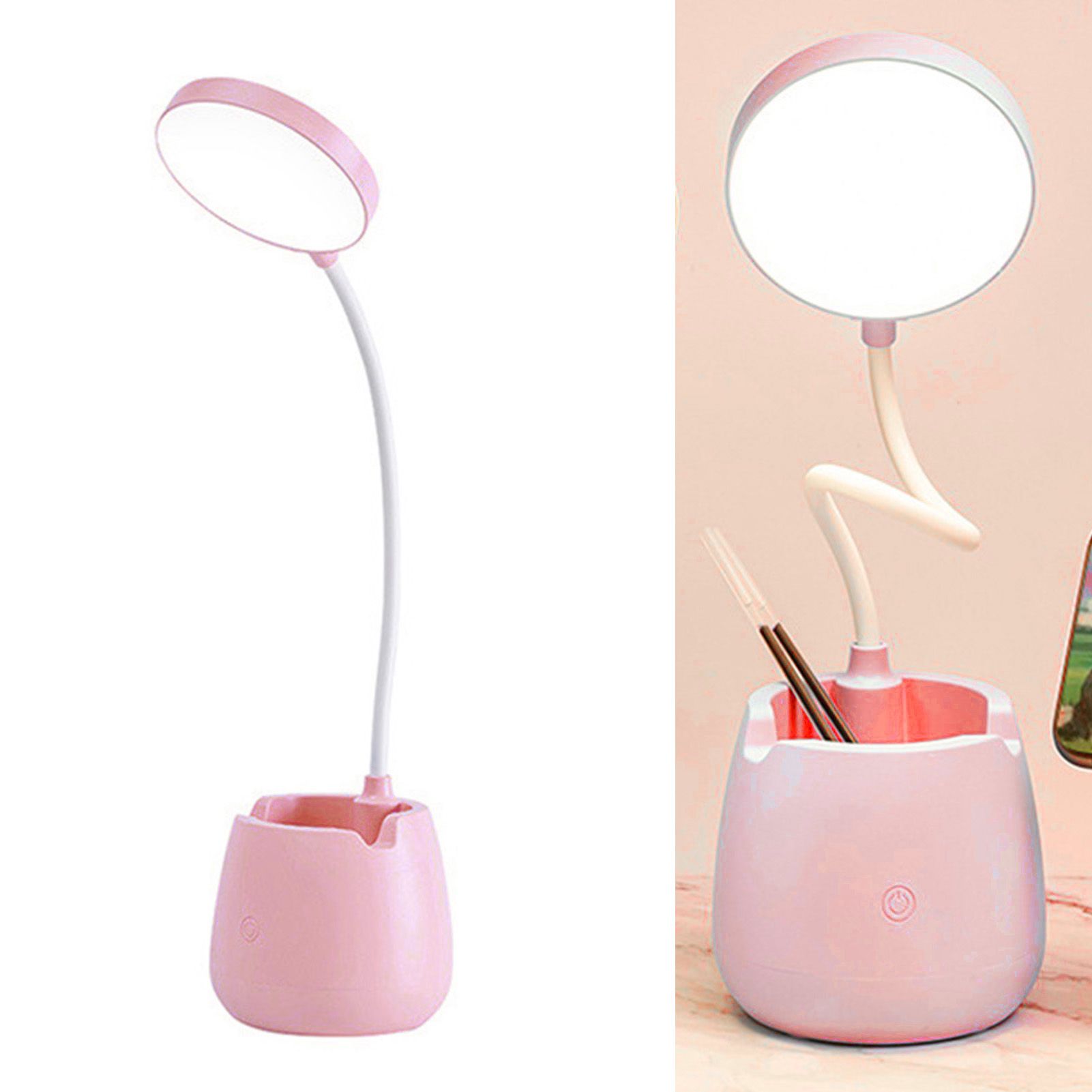 LED Desk Lamp High Brightness Eye Protective USB Rechargeable Bedside Lamp view 9