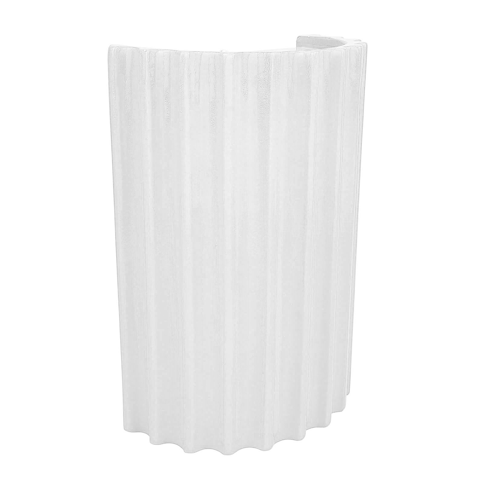 Modern Wall Sconce Light Fixture Minimalist Half Cylinder Desgin Green Wall view 8