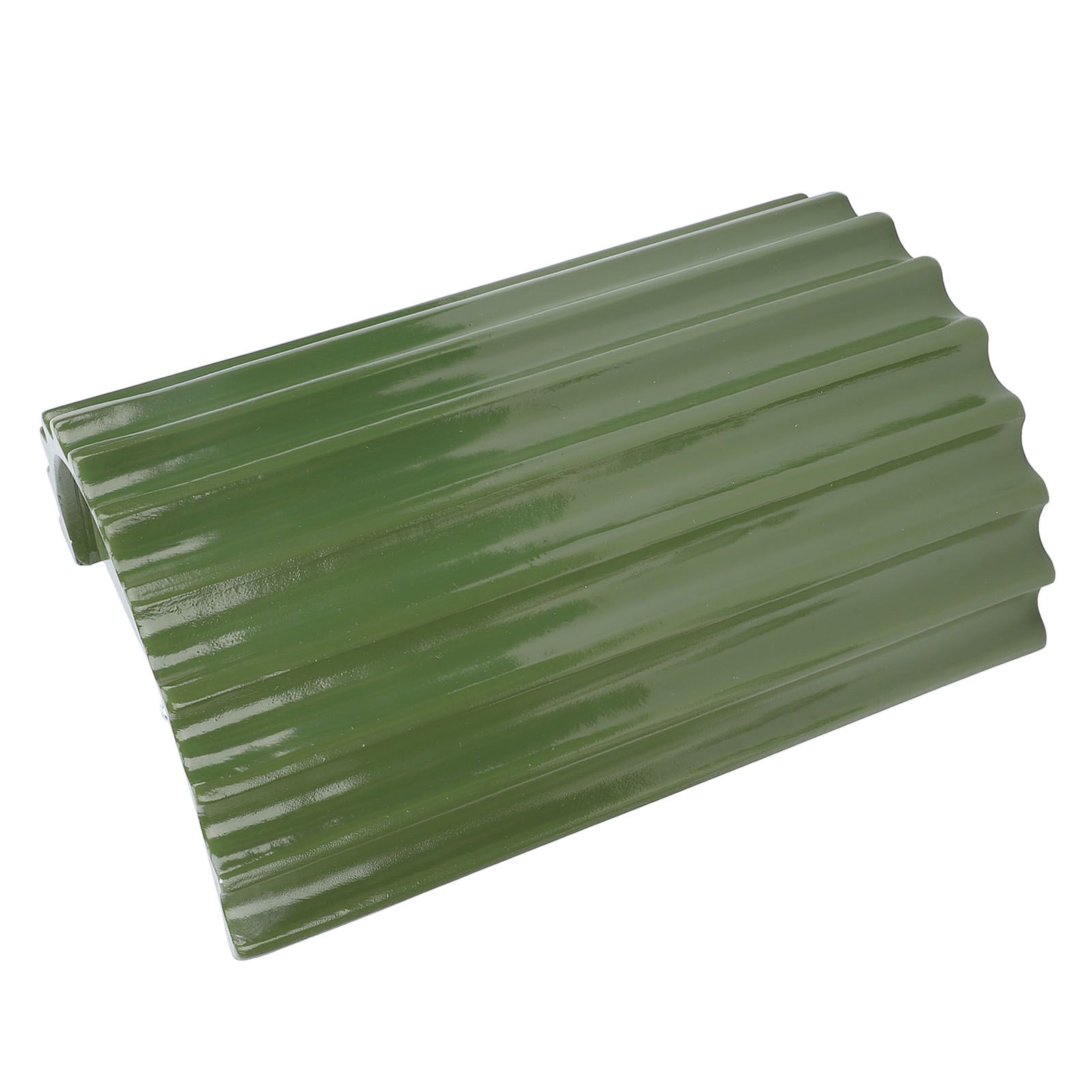 Modern Wall Sconce Light Fixture Minimalist Half Cylinder Desgin Green Wall view 6