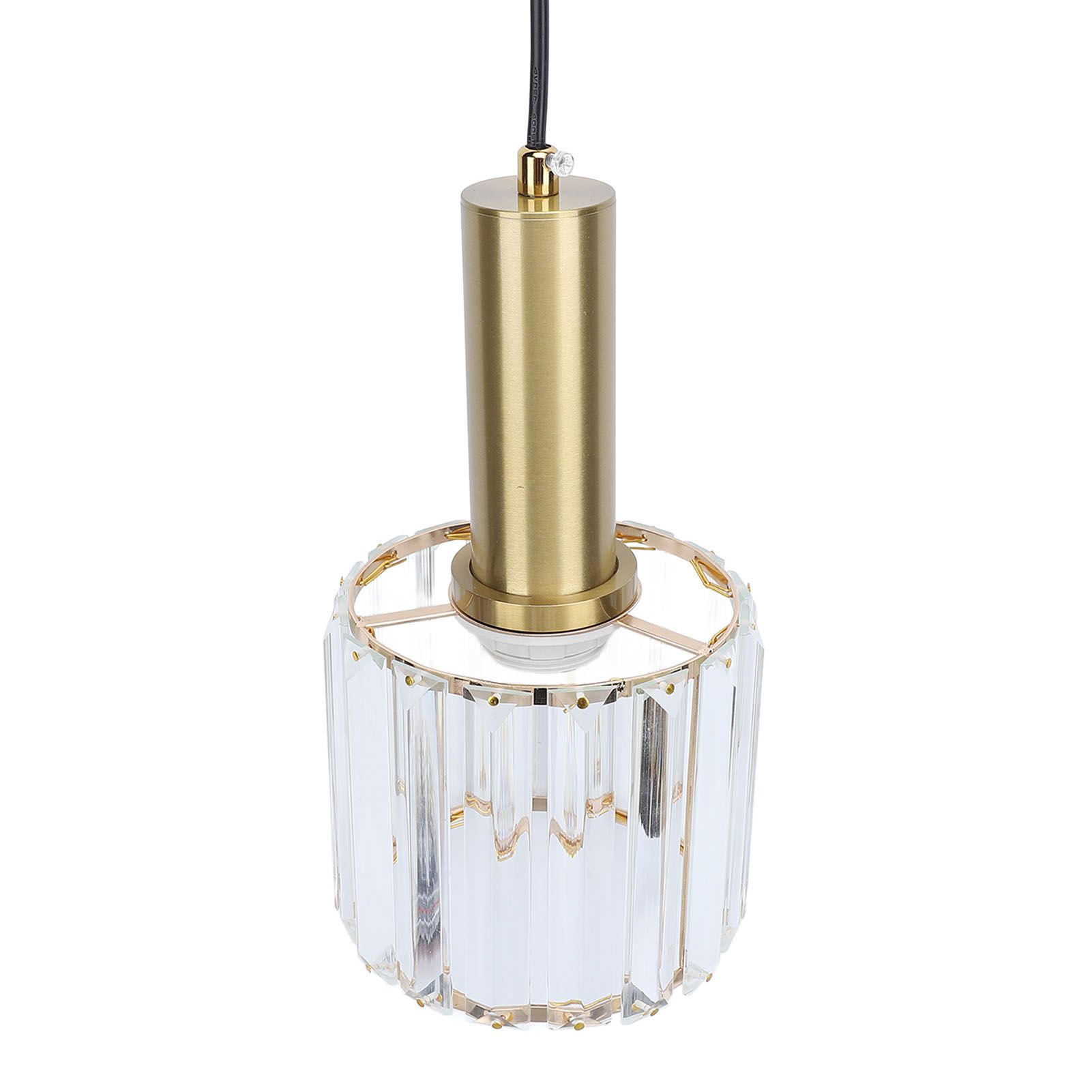 Crystal Pendant Light Modern Light Luxury Elegant Gold Adjustable Height view 12