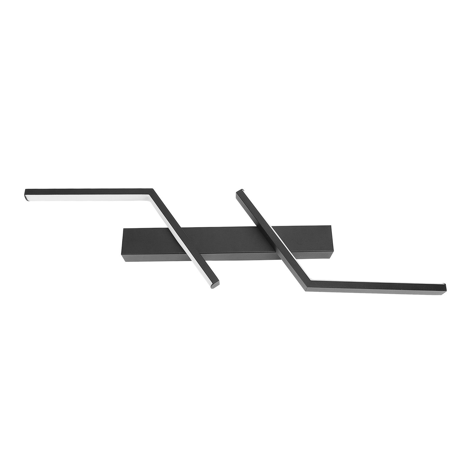Modern LED Wall Lights 3 Color Temperature Minimalist Black Wall Light view 10