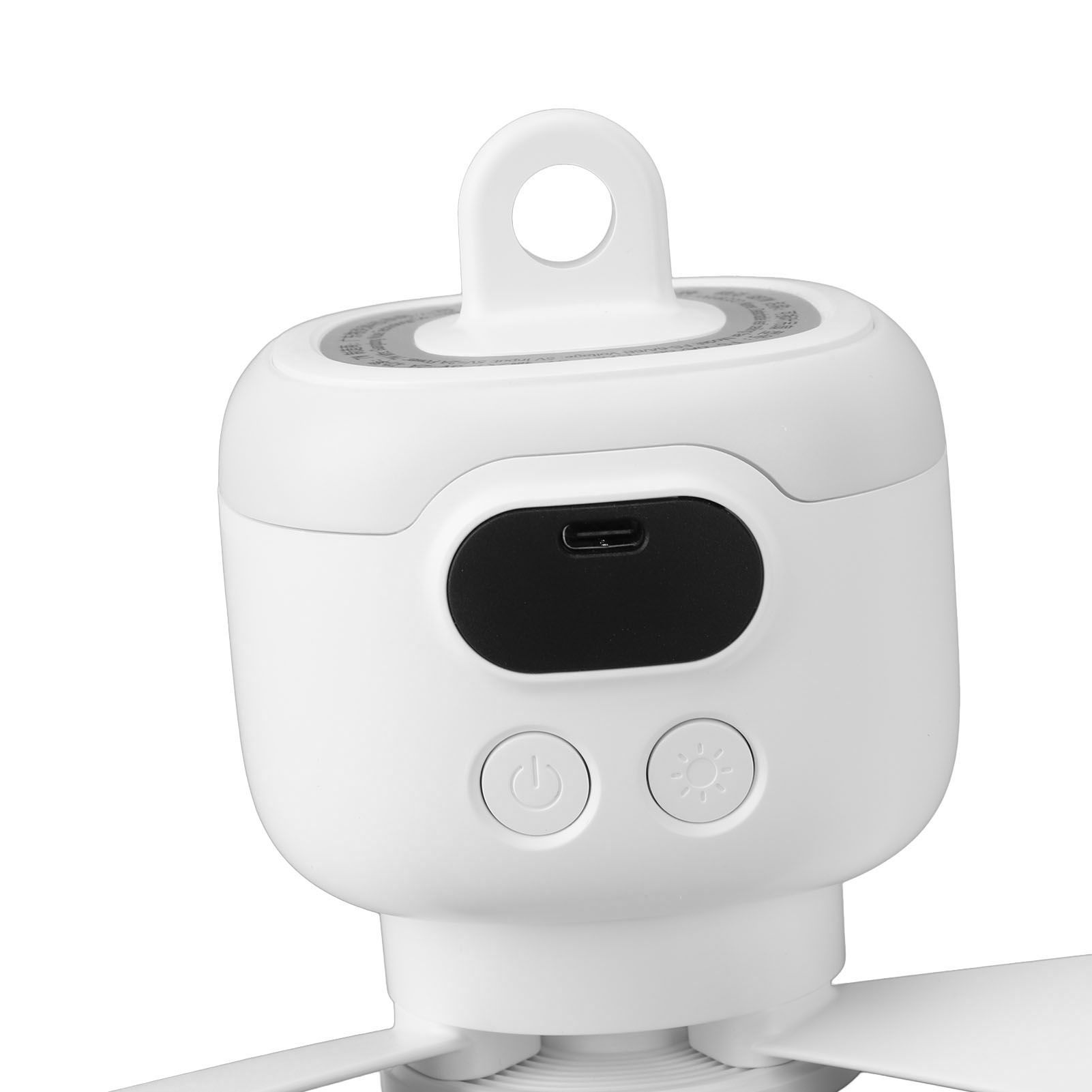 Camping Fan Rechargeable 8000mAh Battery Detachable Blades Remote Control 3 view 5