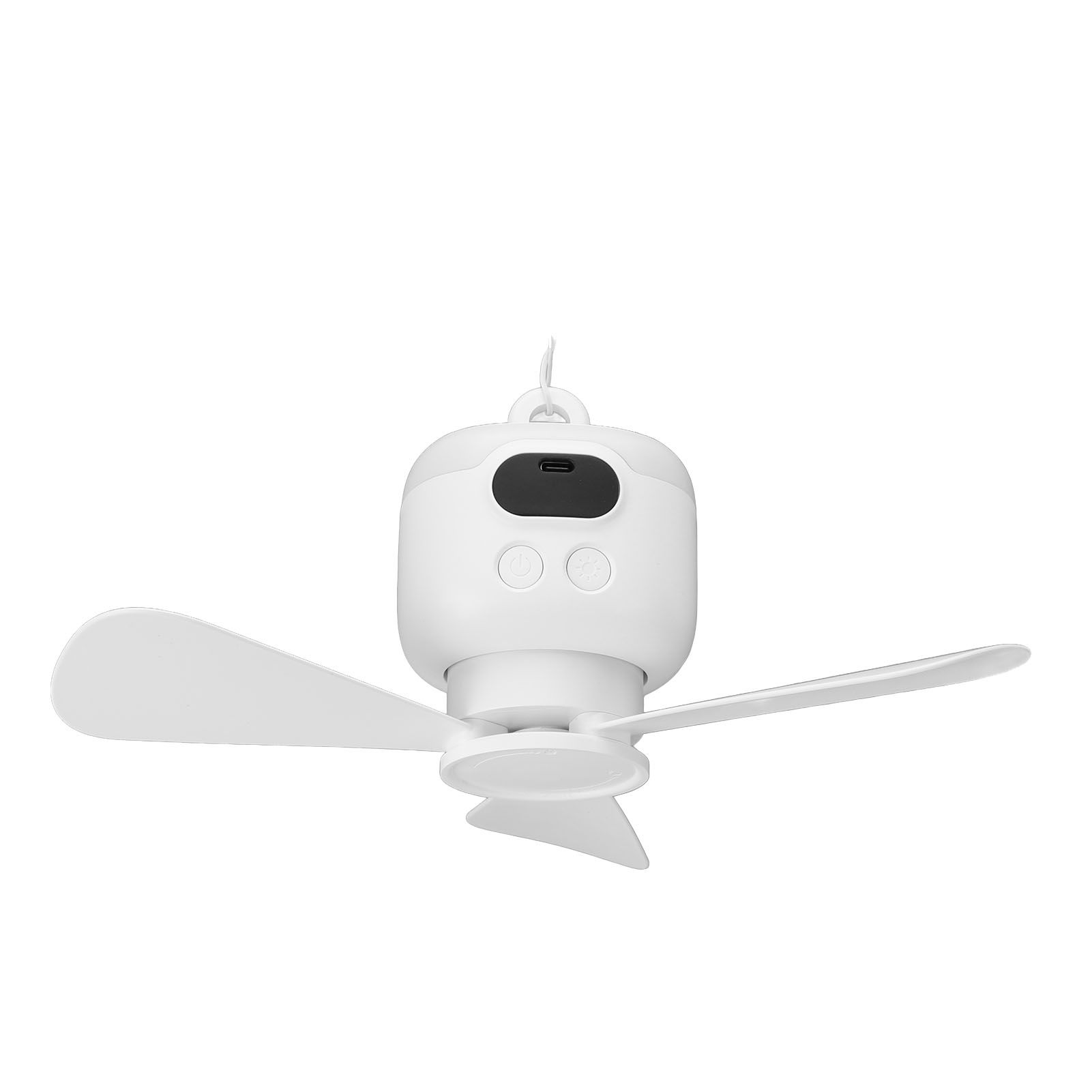 Camping Fan Rechargeable 8000mAh Battery Detachable Blades Remote Control 3 view 9
