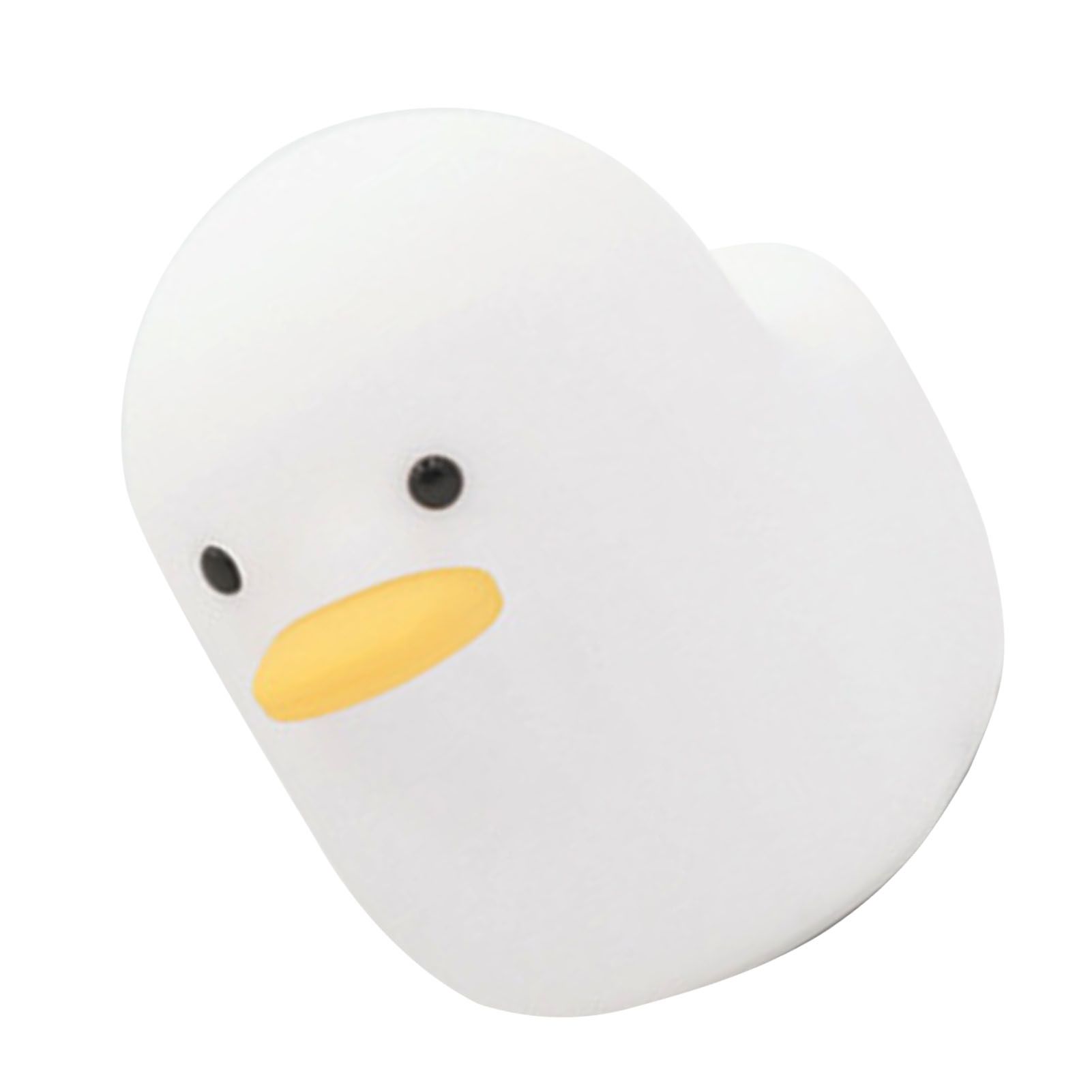 Cute Duck Night Light Rerchargeable Timer Dimming Silicone Bedside Cartoon