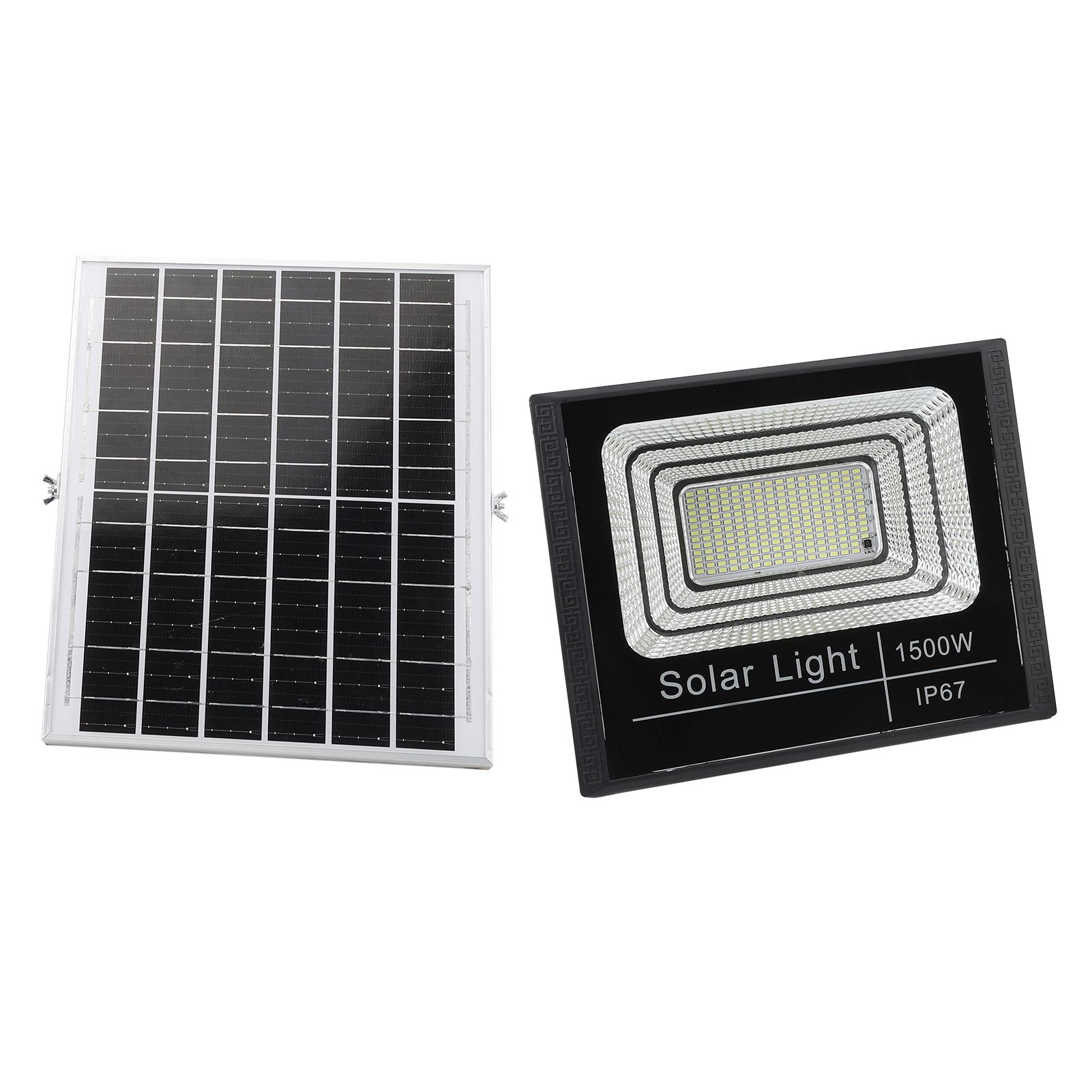 Solar Light LED Waterproof Remote Control 1500W Super Bright Solar Outdoor