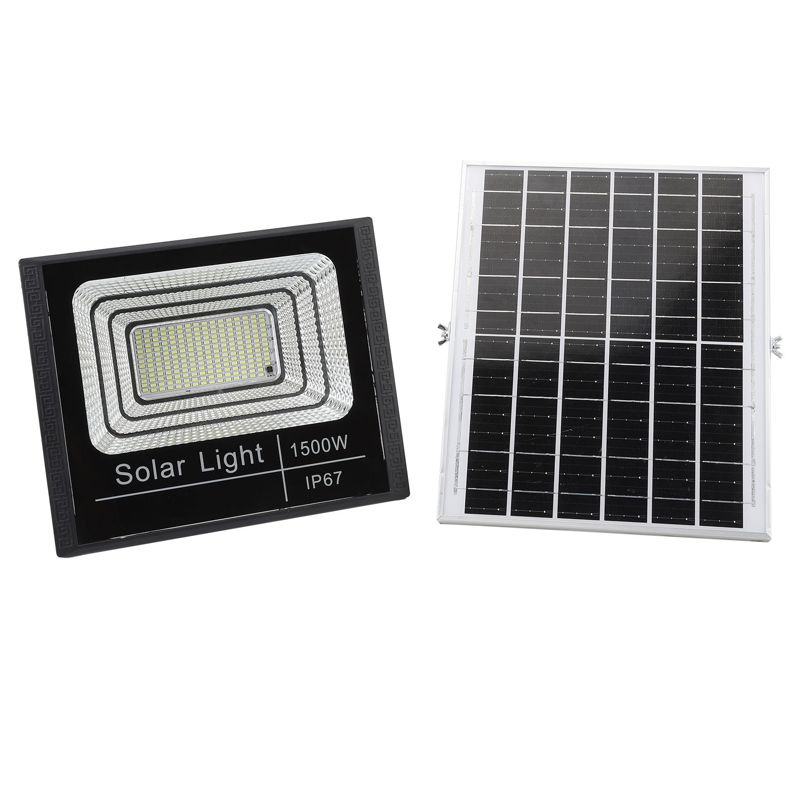 Solar Light LED Waterproof Remote Control 1500W Super Bright Solar Outdoor view 4