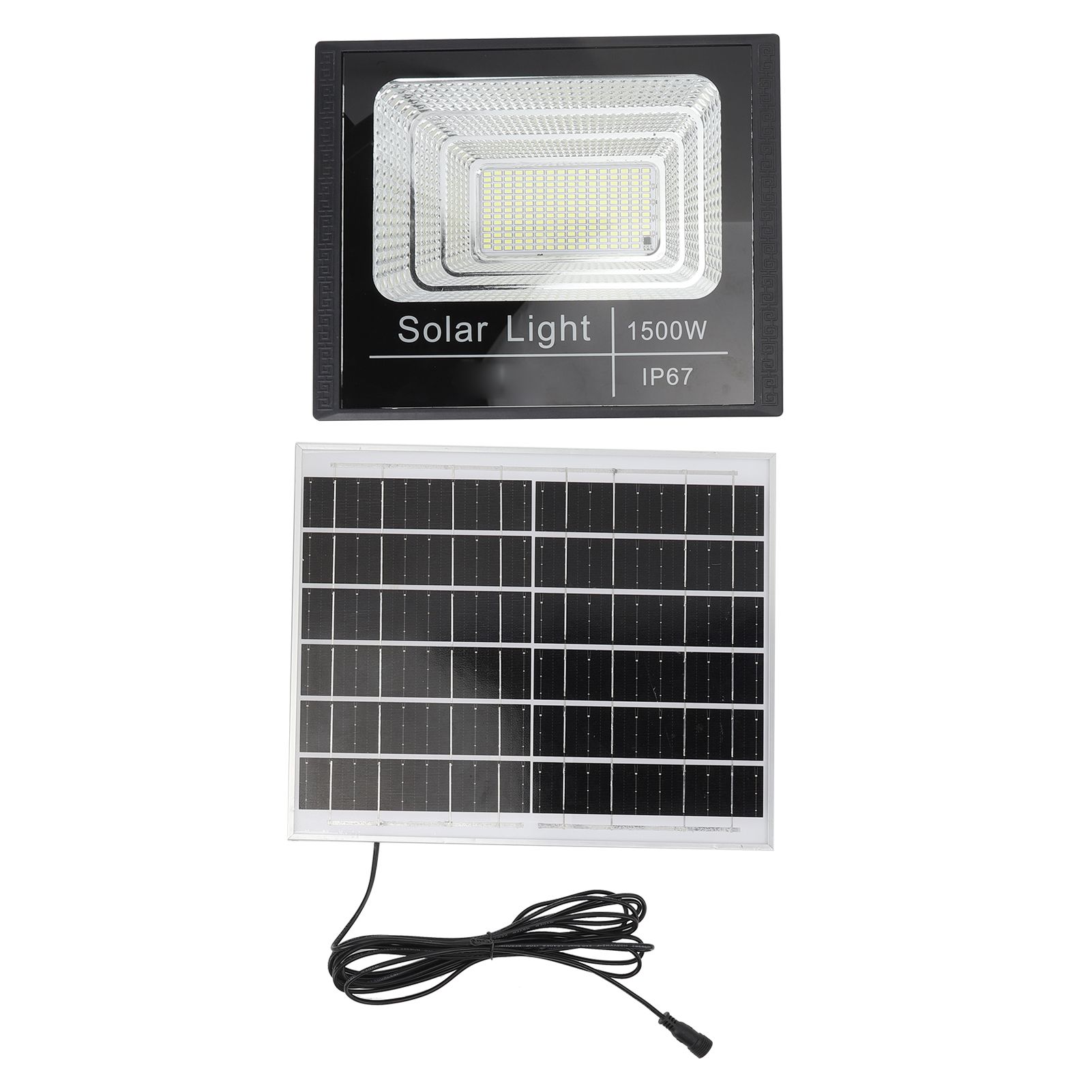 Solar Light LED Waterproof Remote Control 1500W Super Bright Solar Outdoor view 6