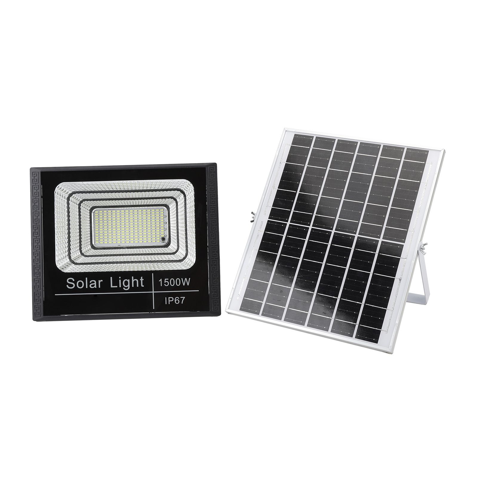 Solar Light LED Waterproof Remote Control 1500W Super Bright Solar Outdoor view 9