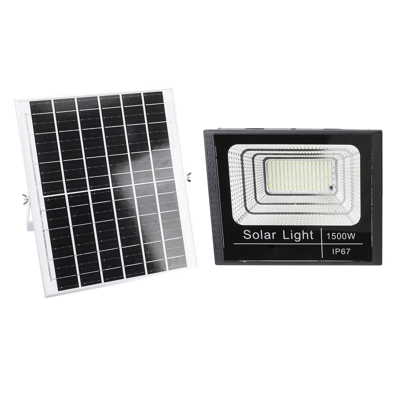 Solar Light LED Waterproof Remote Control 1500W Super Bright Solar Outdoor view 12