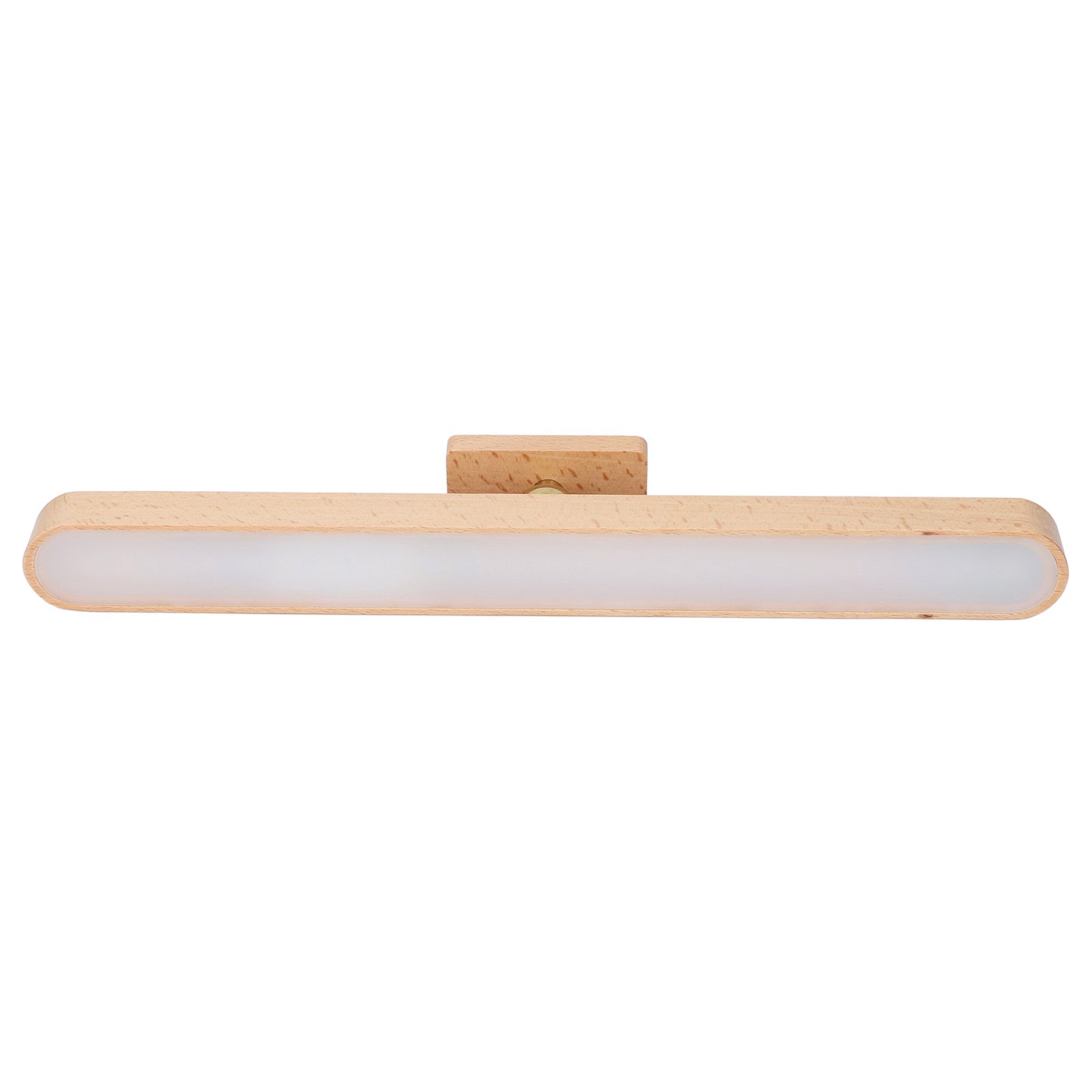 360 Degree Rotatable Vanity Light Wooden Touch Dimmable USB Rechargeable view 10