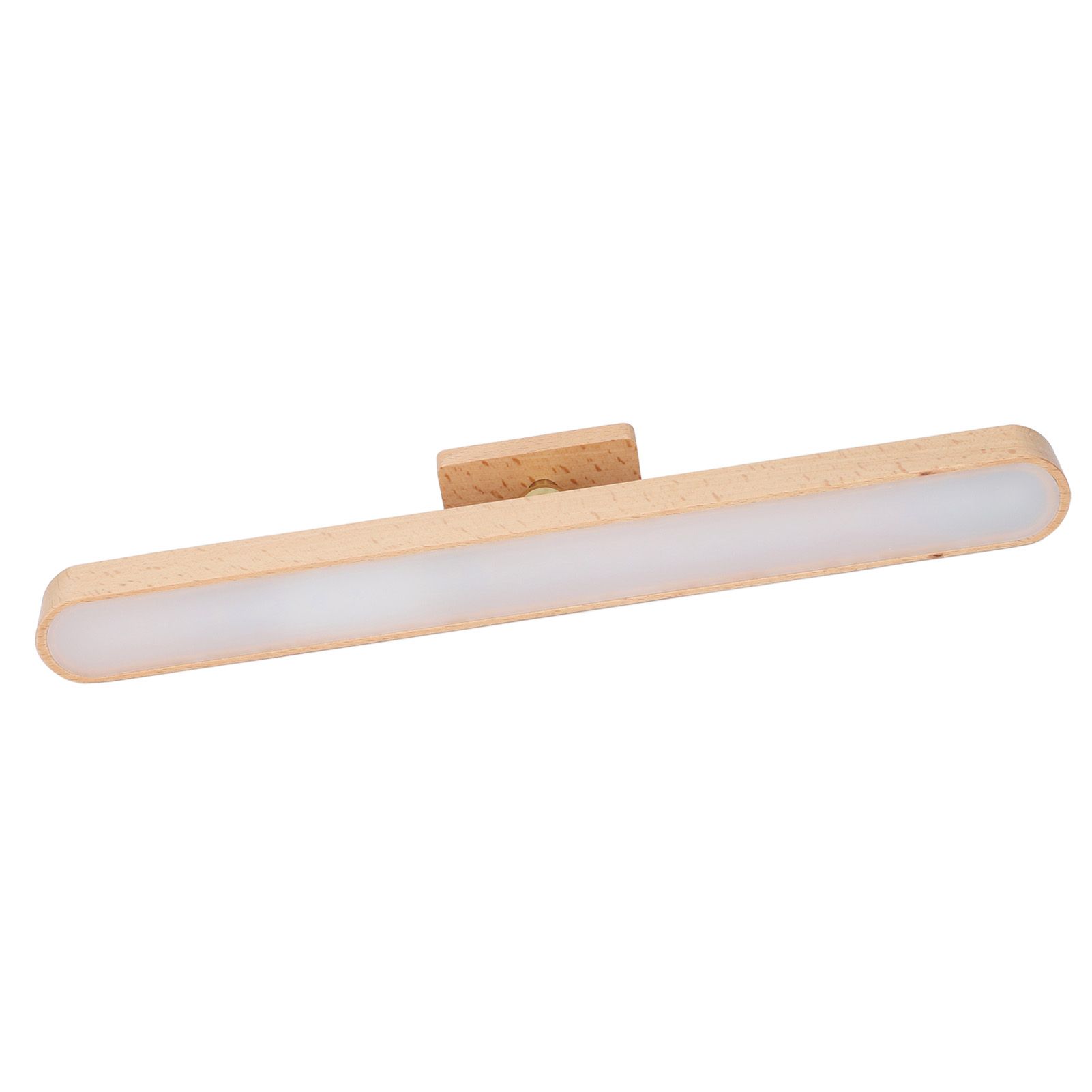 360 Degree Rotatable Vanity Light Wooden Touch Dimmable USB Rechargeable view 11