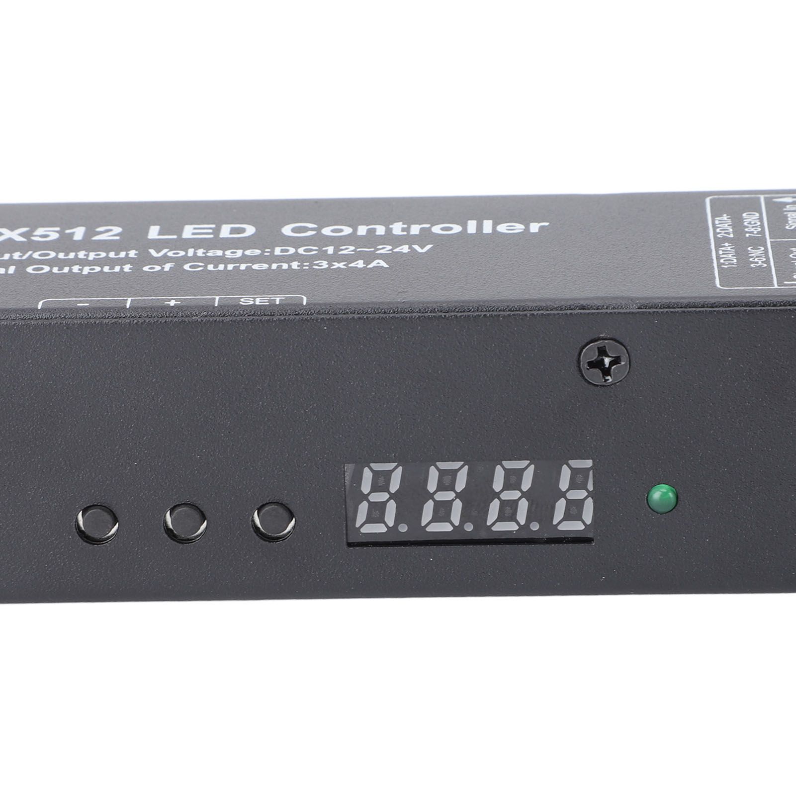Constant Voltage DMX512 Decorder LED Controller 3 Channels DC12V‑24V for LED view 5