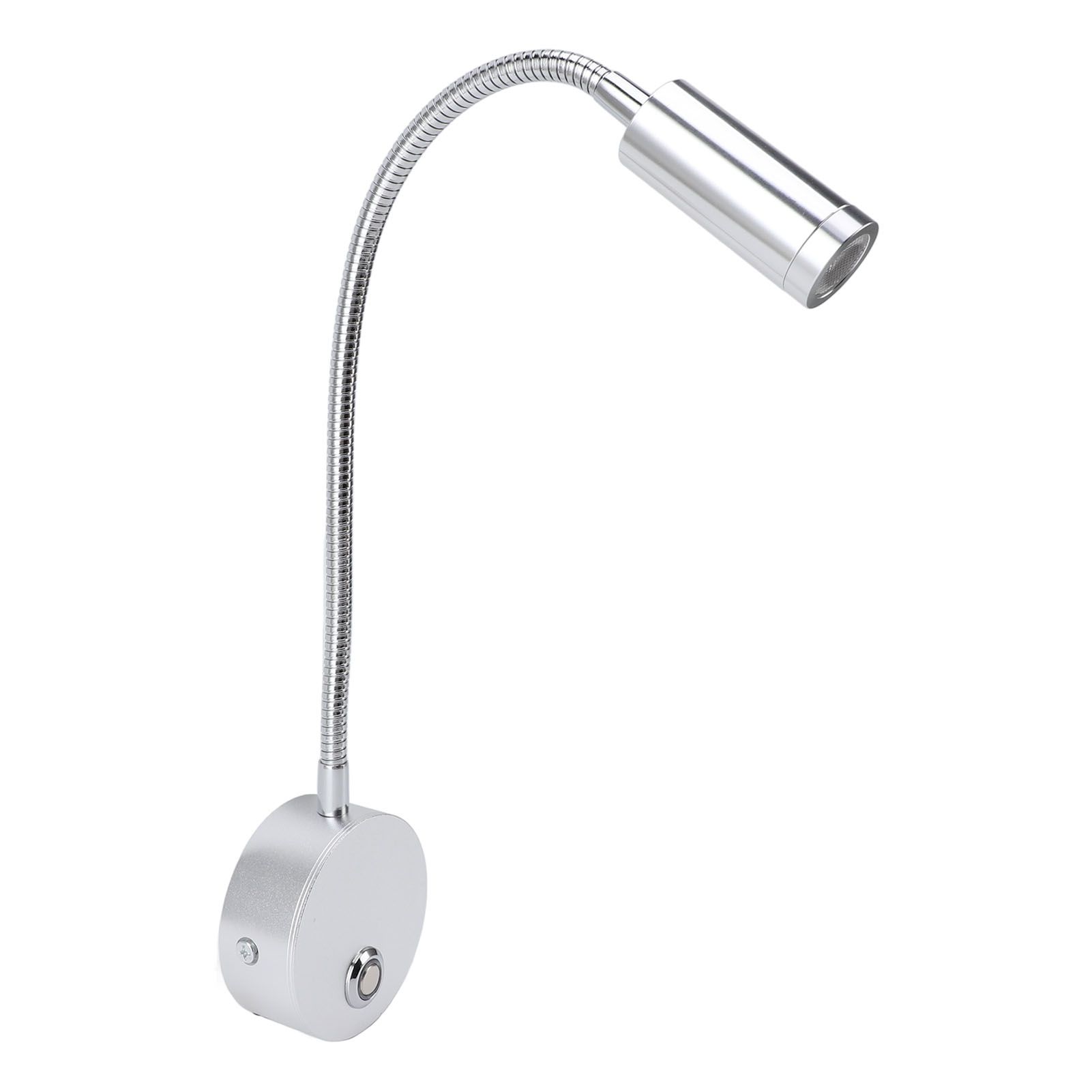 Dimmable RV Reading Light 3 Color Temperature Boat Bedside Flexible Gooseneck view 12