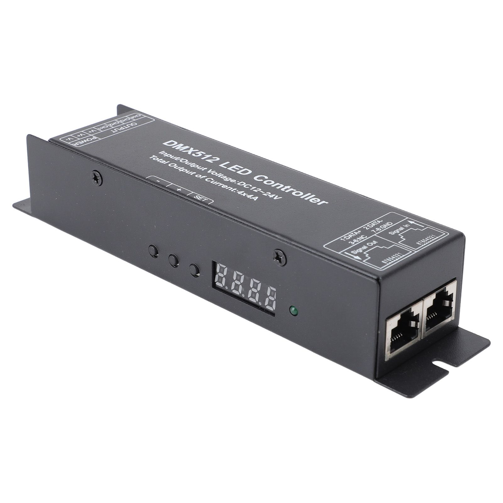 Constant Voltage DMX512 Decorder LED Controller 4 Channels DC 12V‑24V for LED view 4