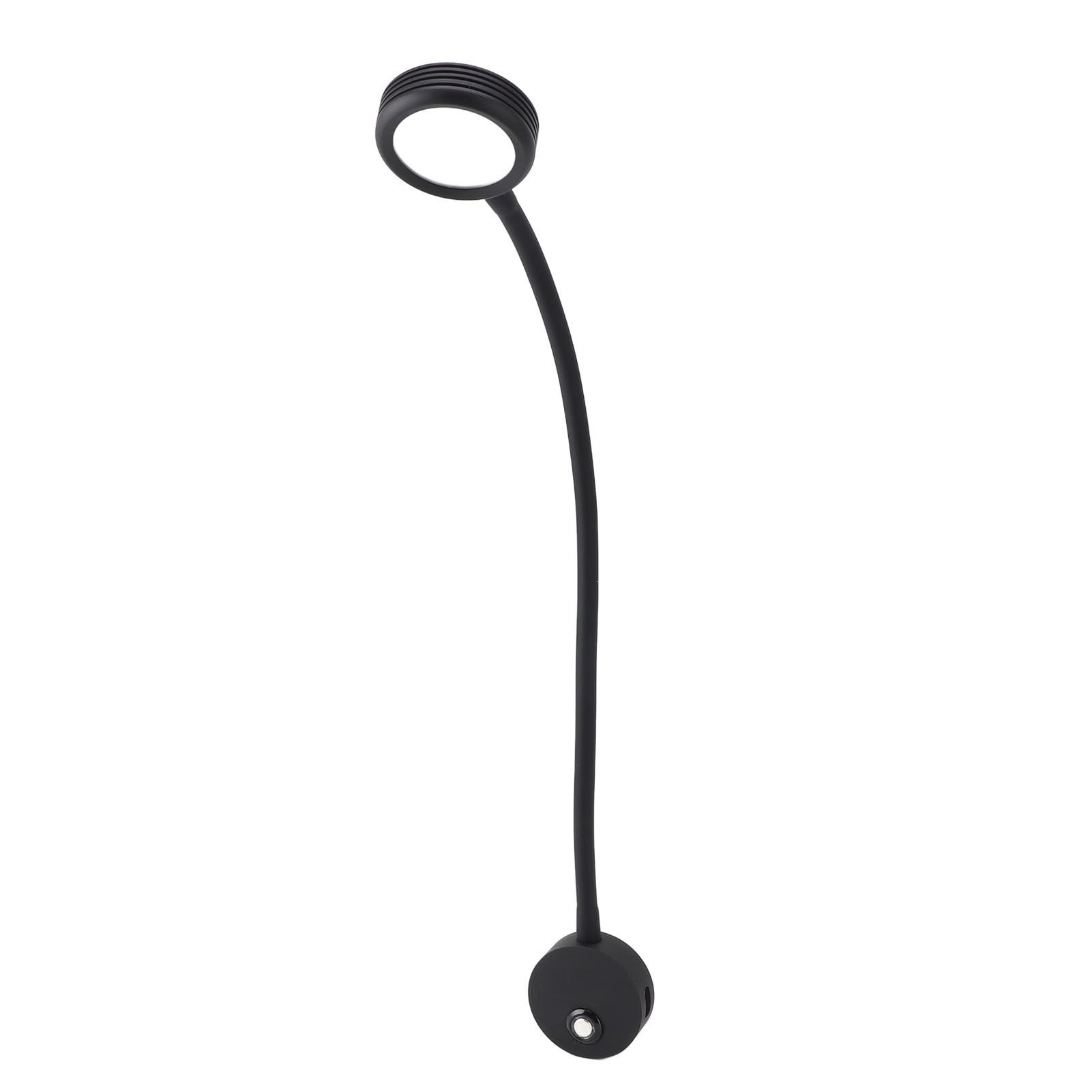 RV Reading Light with USB Port Flexible Gooseneck Bedside Wall Lamp for Boat view 4