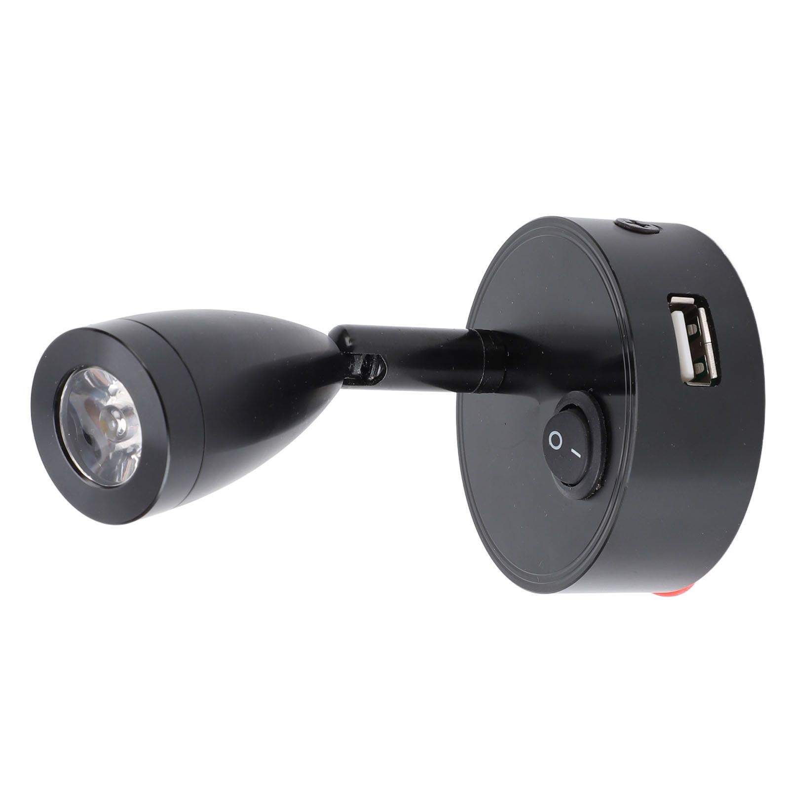 RV Reading Lamp Button Switch 350° Rotatable RV Spotlight with USB Port for view 10