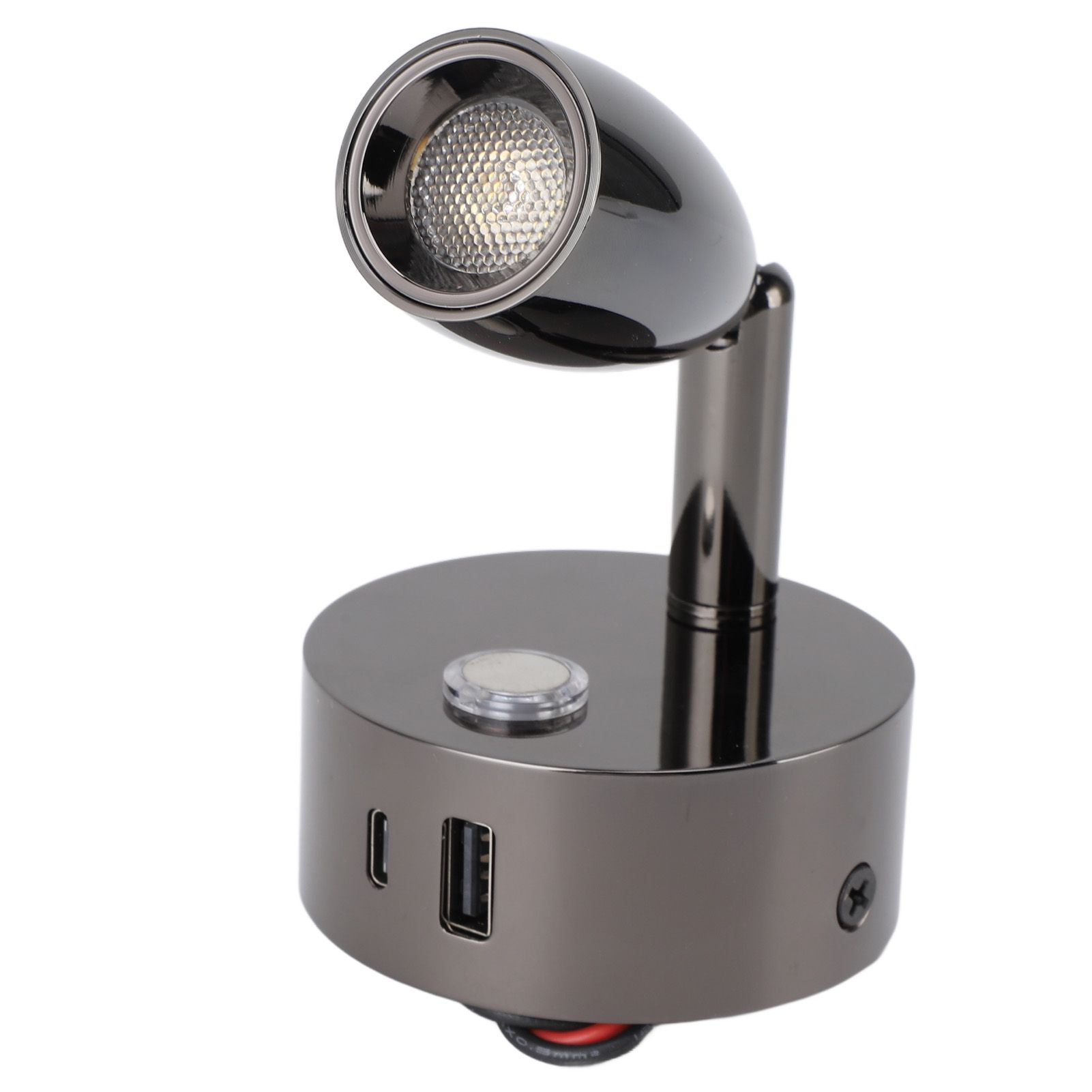RV Reading Lamp USB Port Matte 3 Color Temperature Dimmable Touch Switch RV view 12