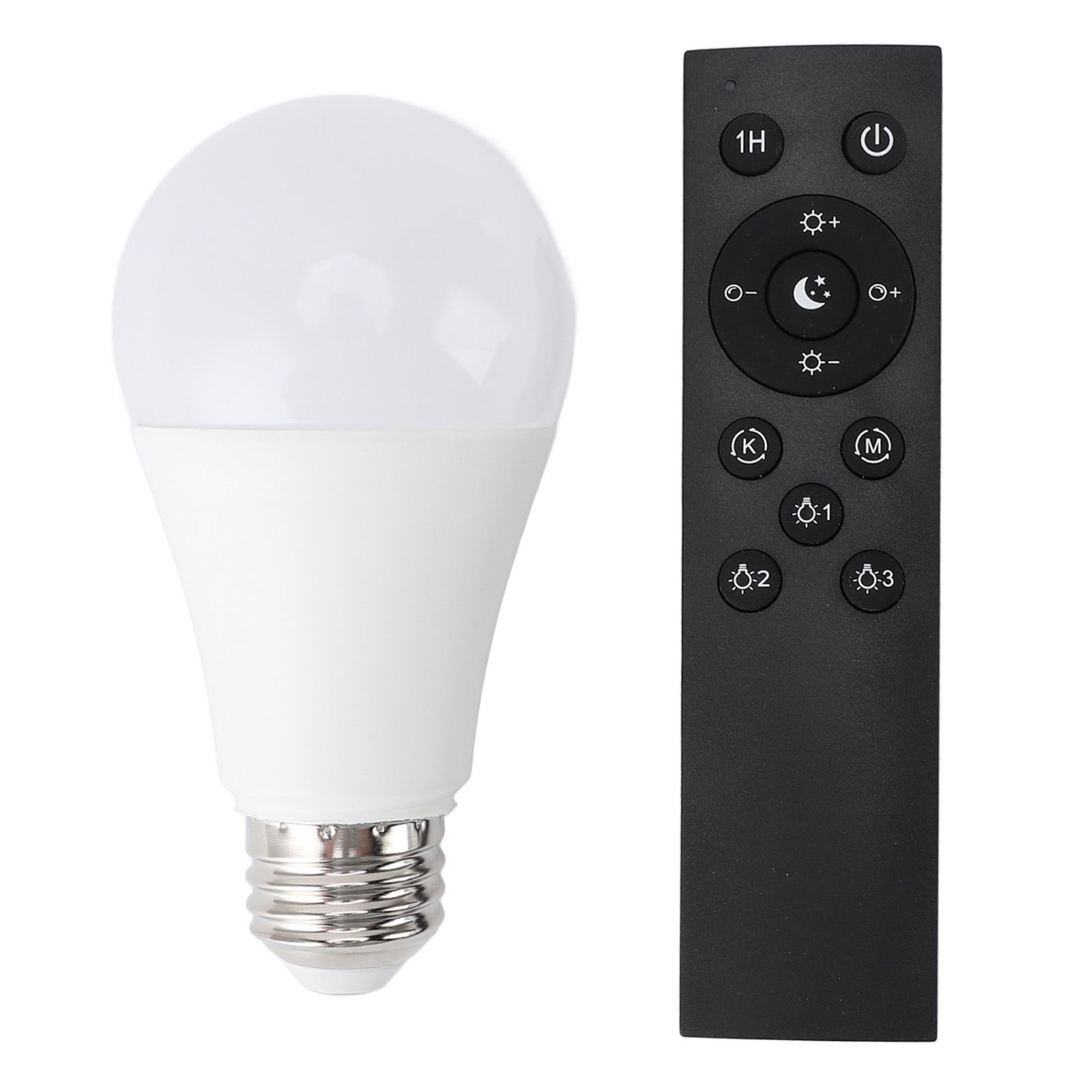 LED Light Bulb with 2.4GHz Remote Control E26 Screw Base White Warm Dimmable view 3